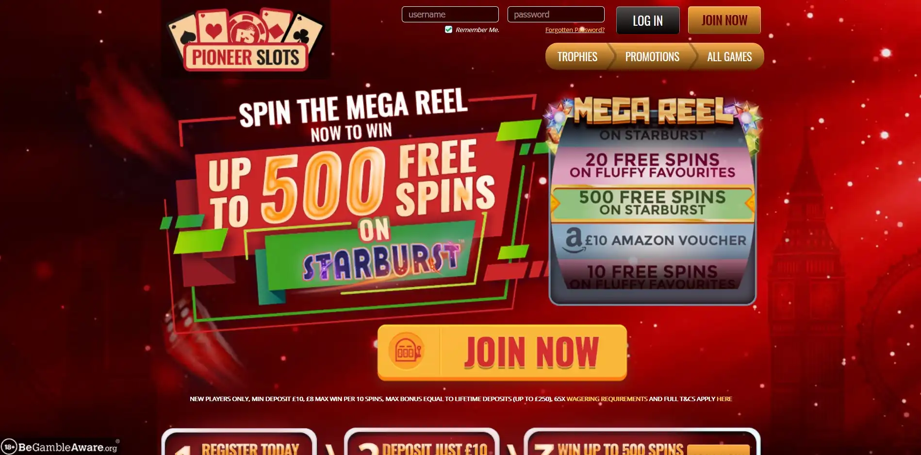 Pioneer Slots Casino Review