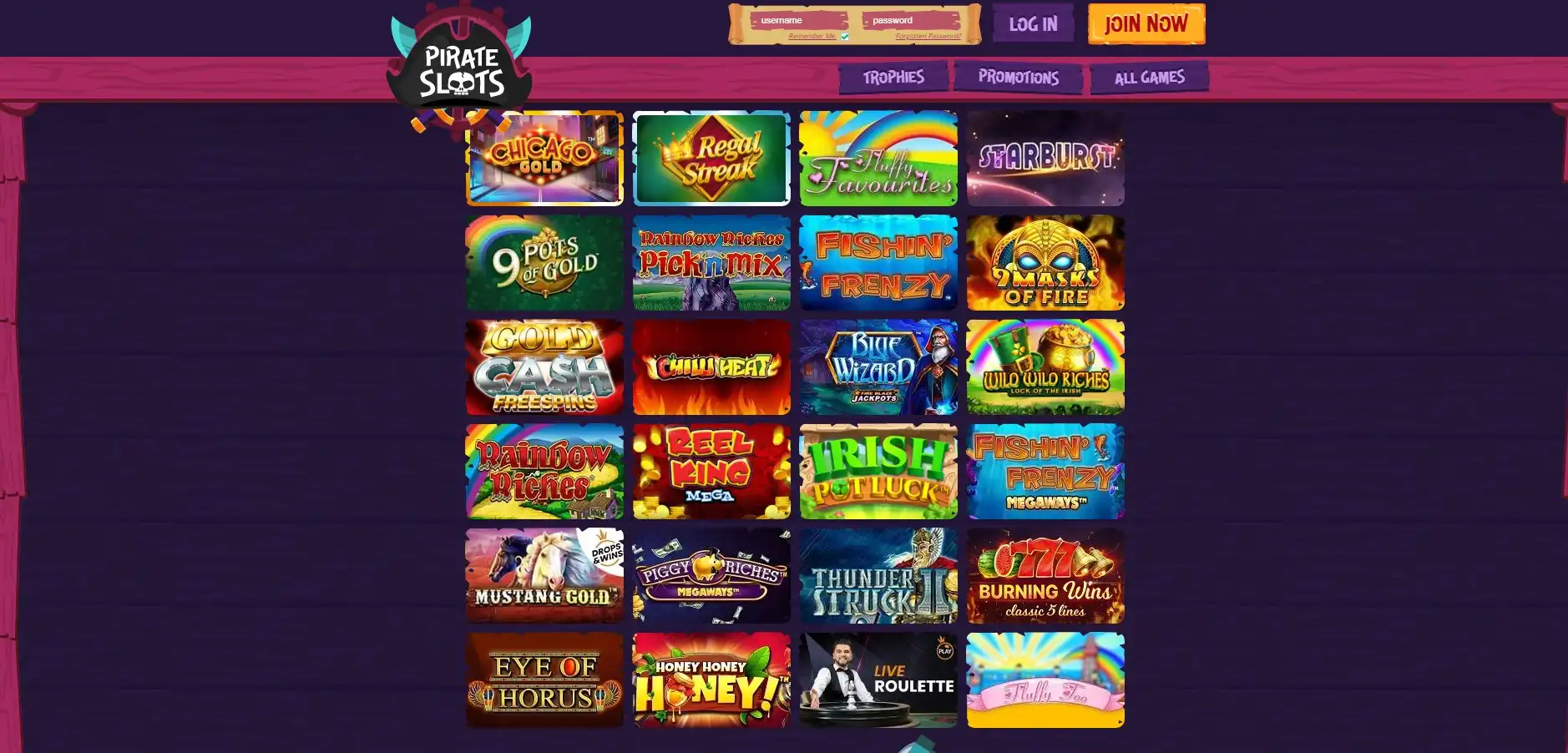 Pirate Slots Casino Games
