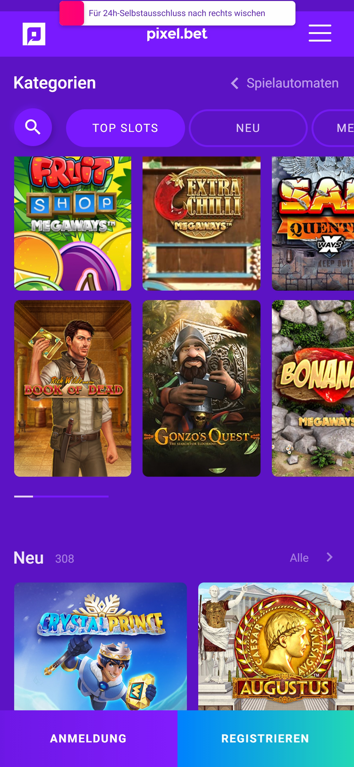 Pixel.bet Casino Mobile Games Review