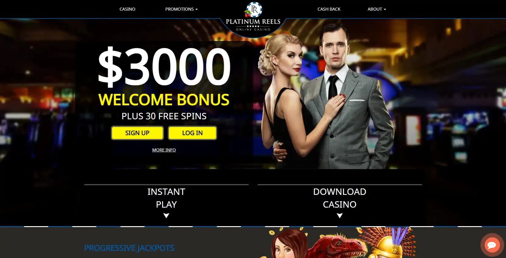Platinum Reels Casino Review