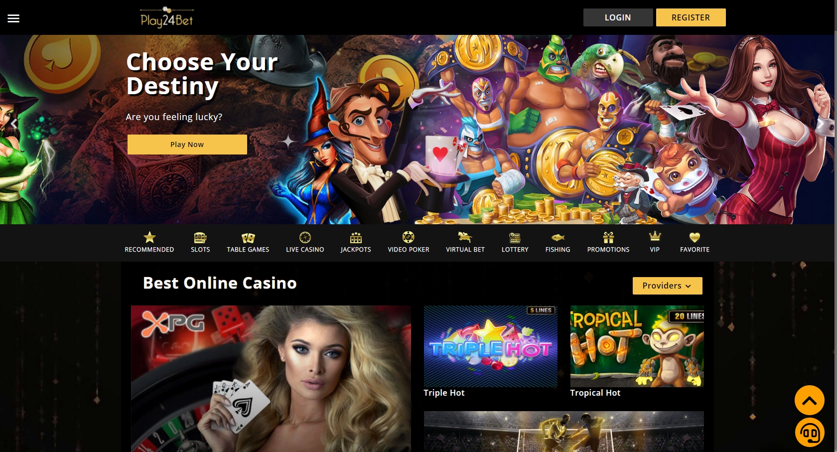 Play 24 Bet Casino Review