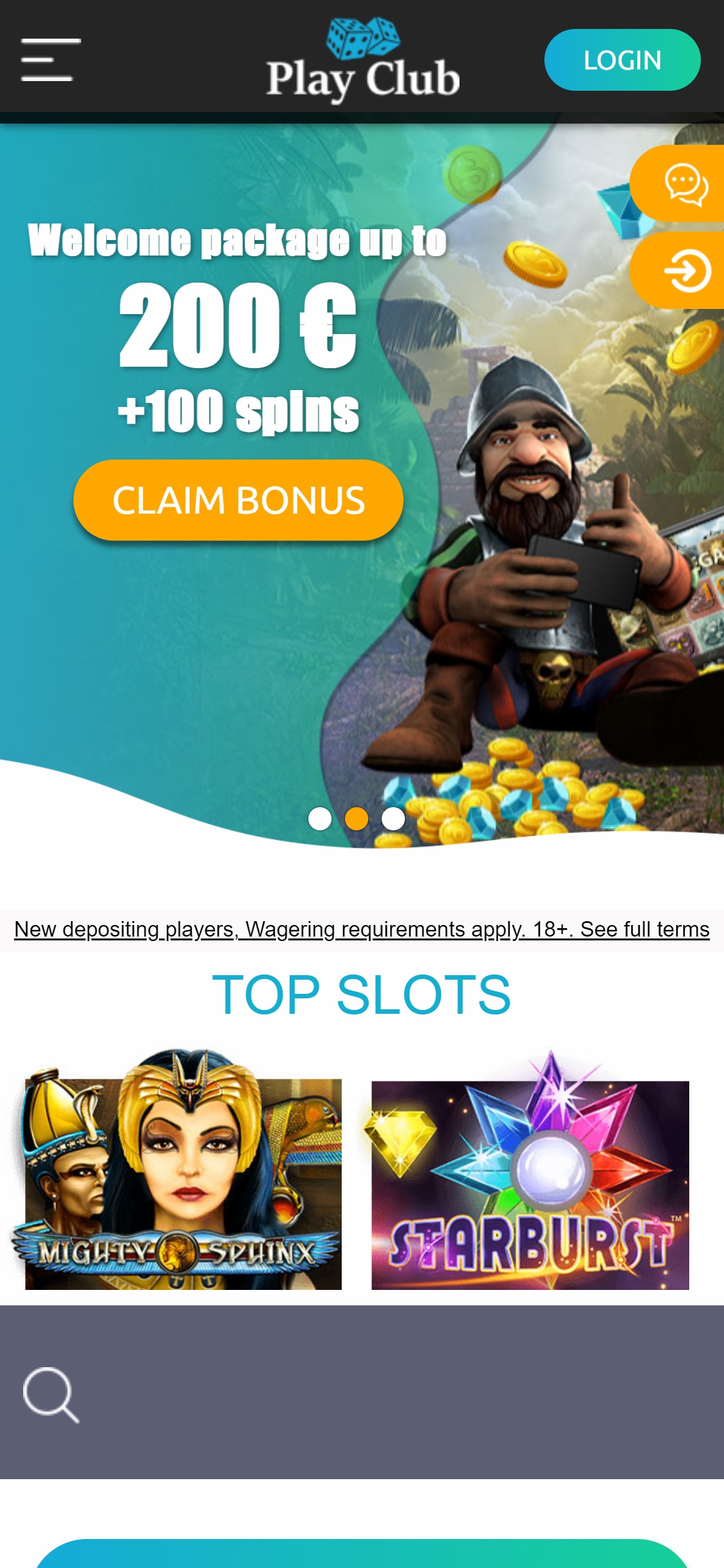 Play Club Casino Mobile Review