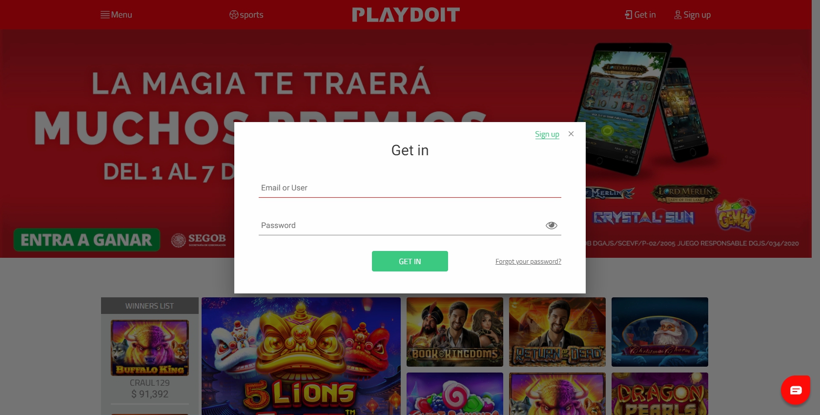 Play Do It Casino Login