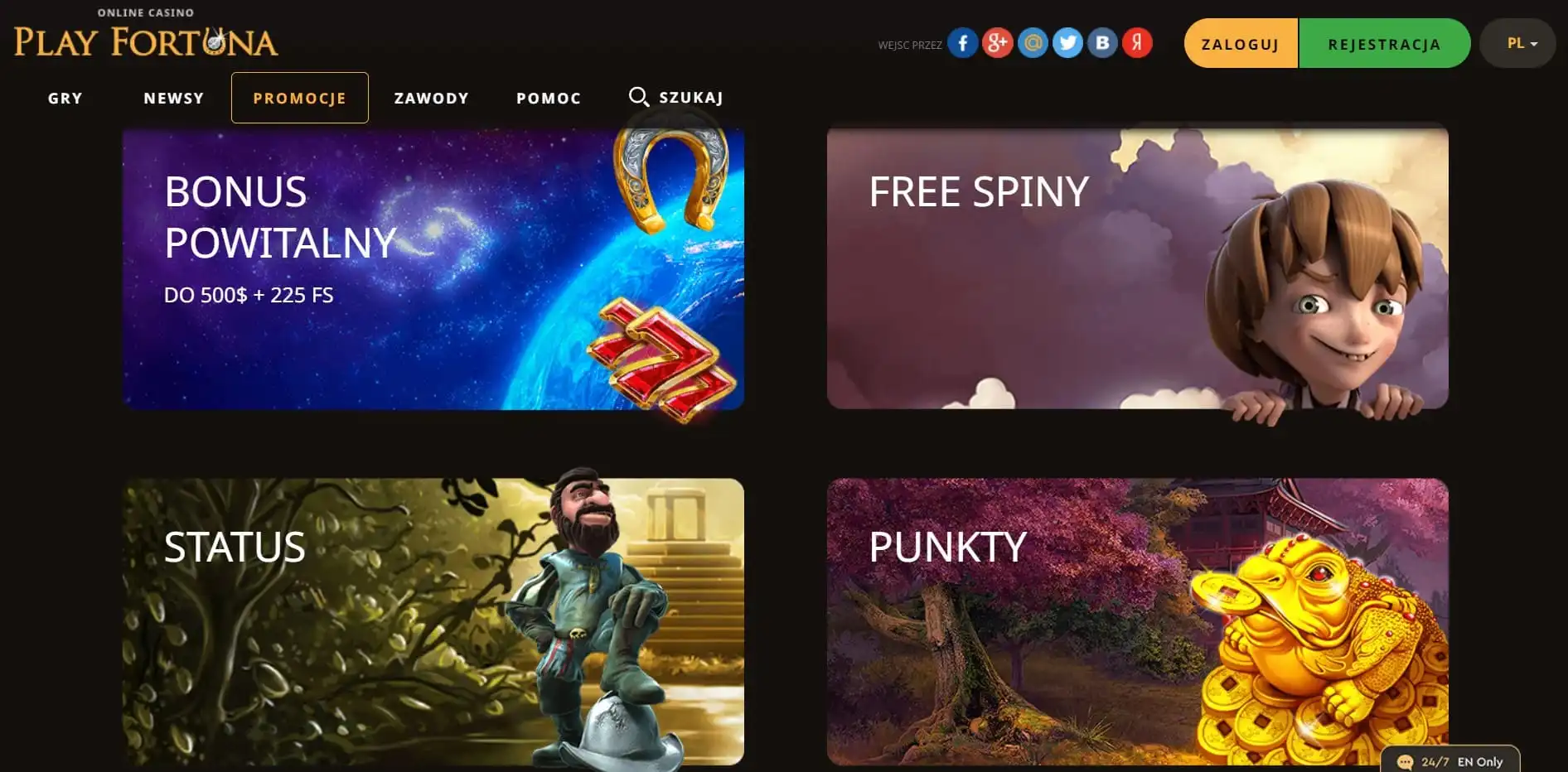 Play Fortuna Casino Review