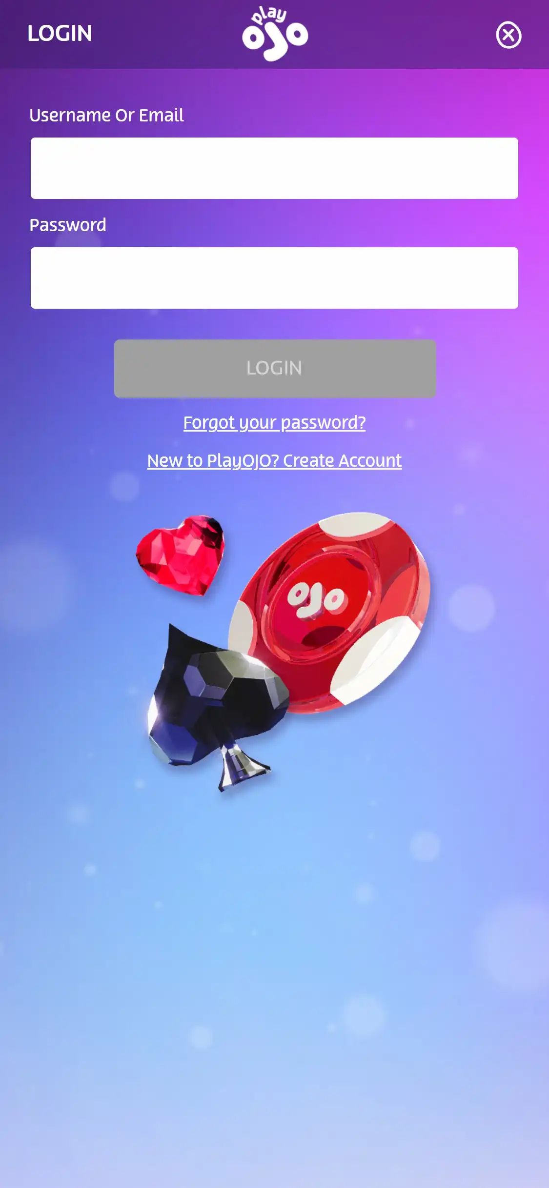Play OJO Casino Mobile Login Review