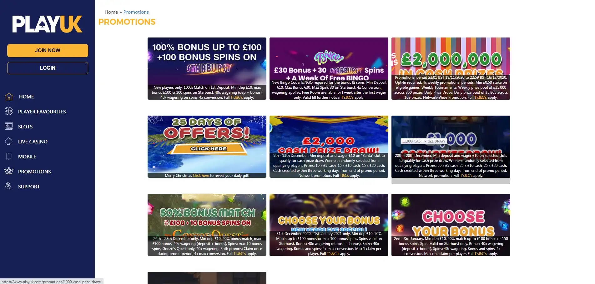 Play UK Casino No Deposit Bonus