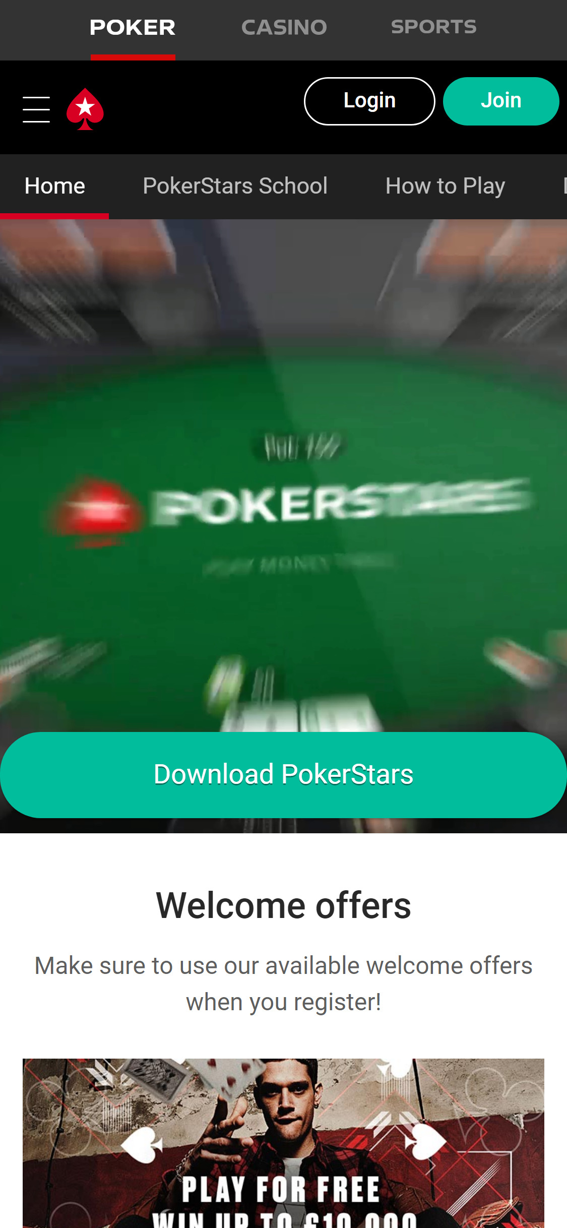 Poker Stars Casino Mirror Mobile Review