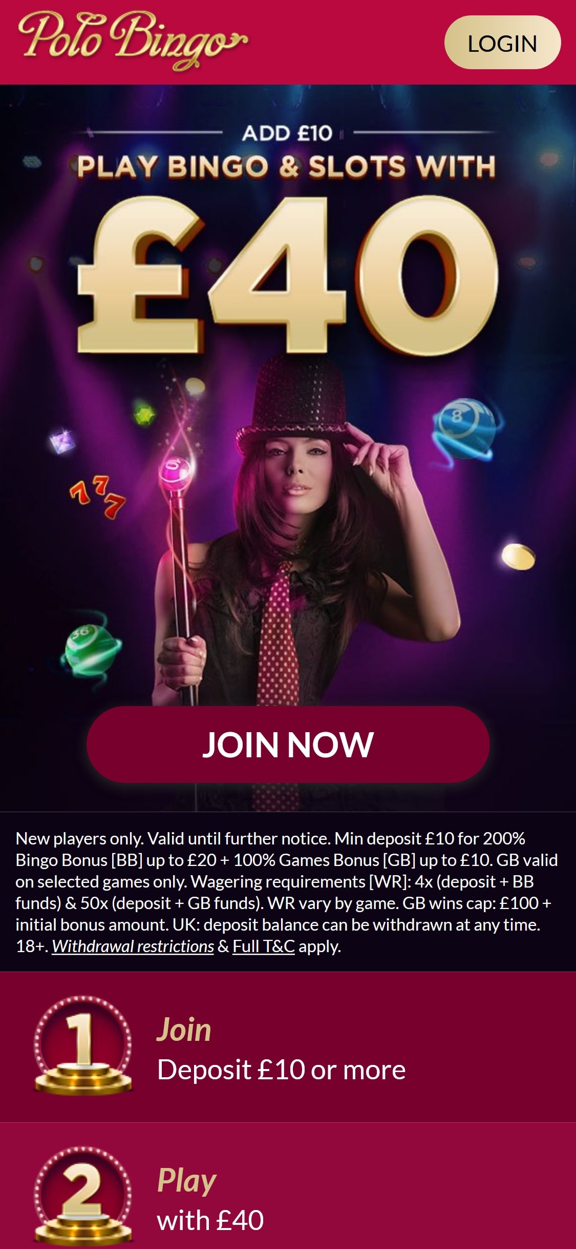 Polo Bingo Casino Mobile Review