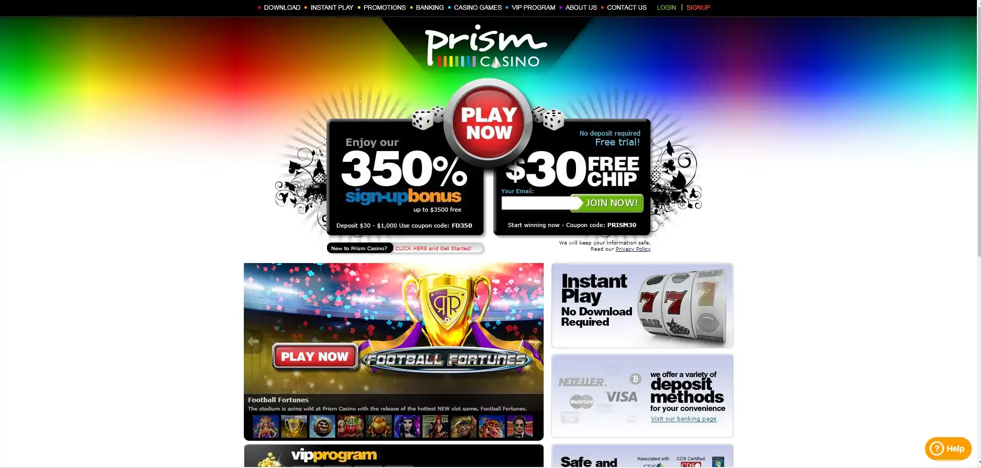 Prism Casino Review