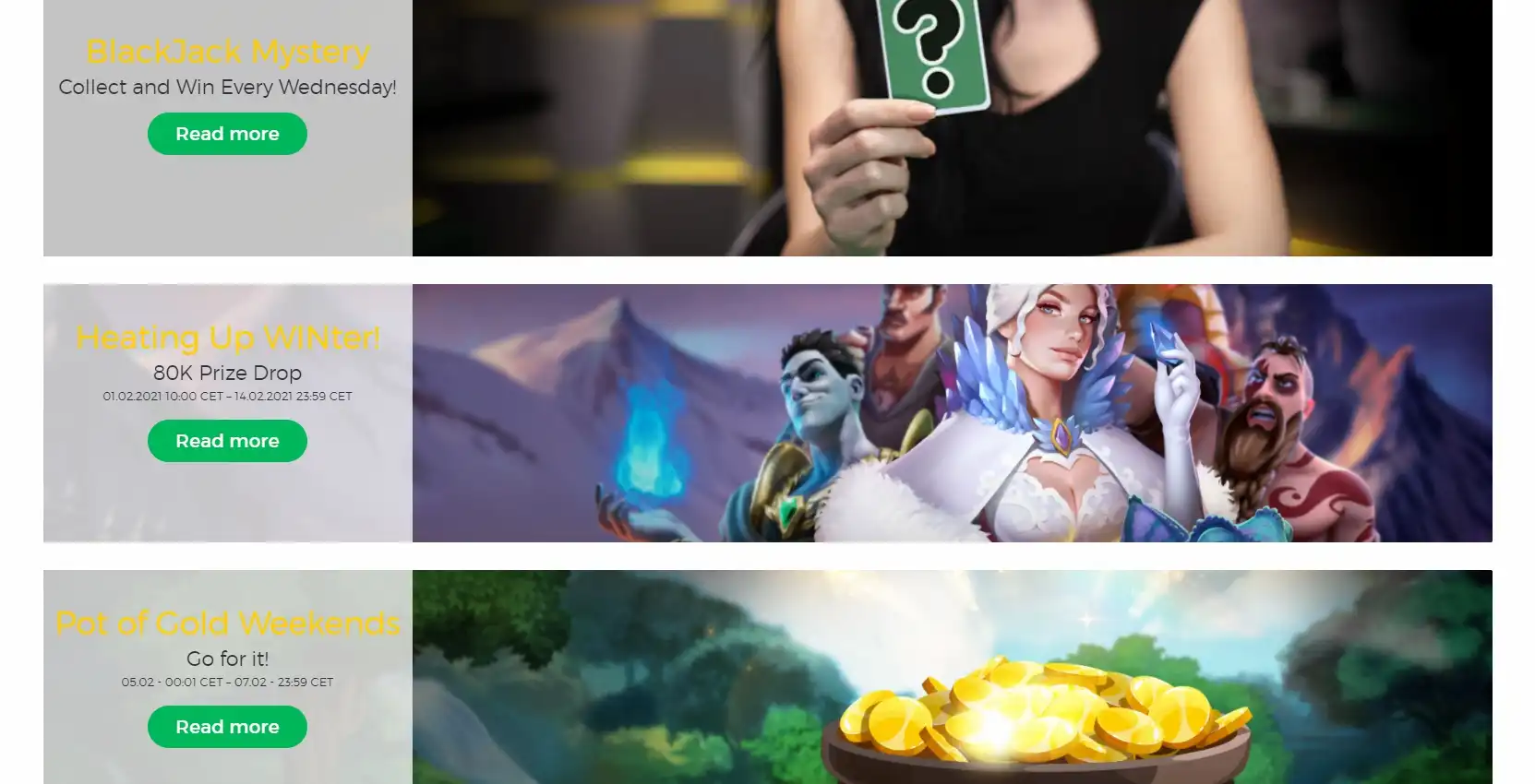 Pronto Casino No Deposit Bonus