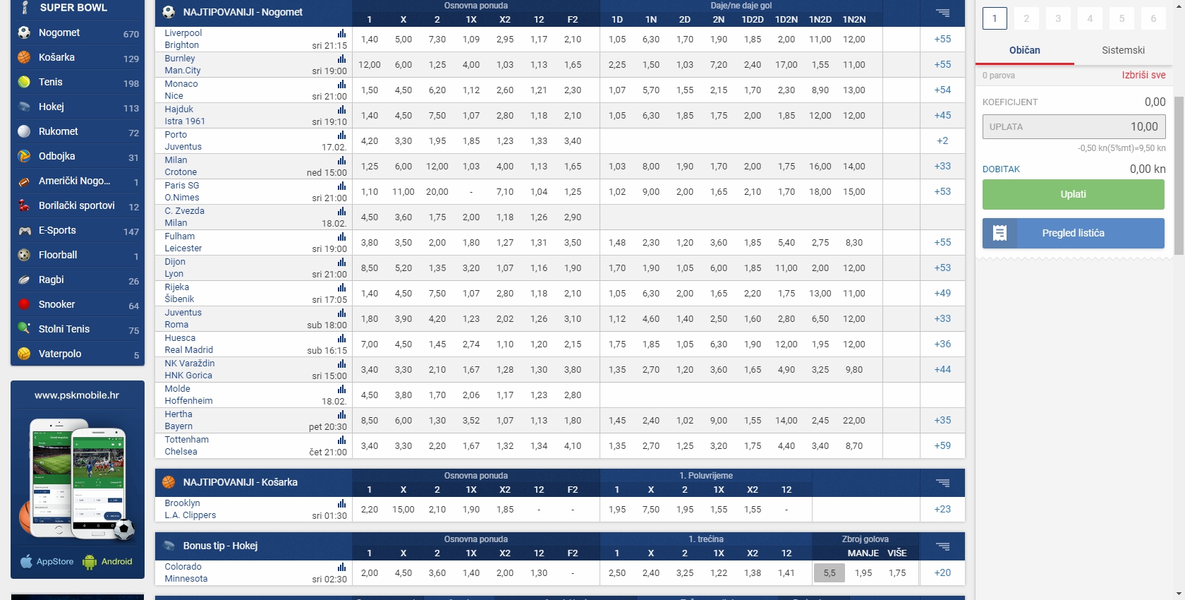 PSK Casino Betting