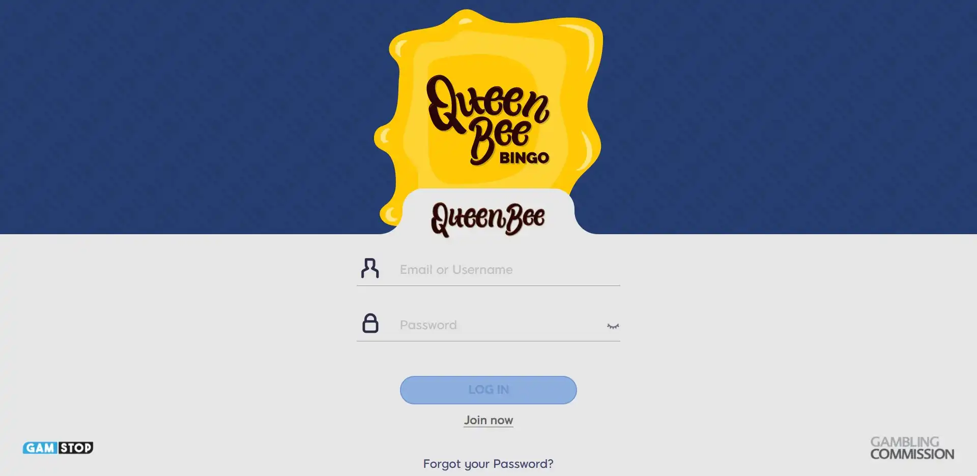 Queen Bee Bingo Casino Login