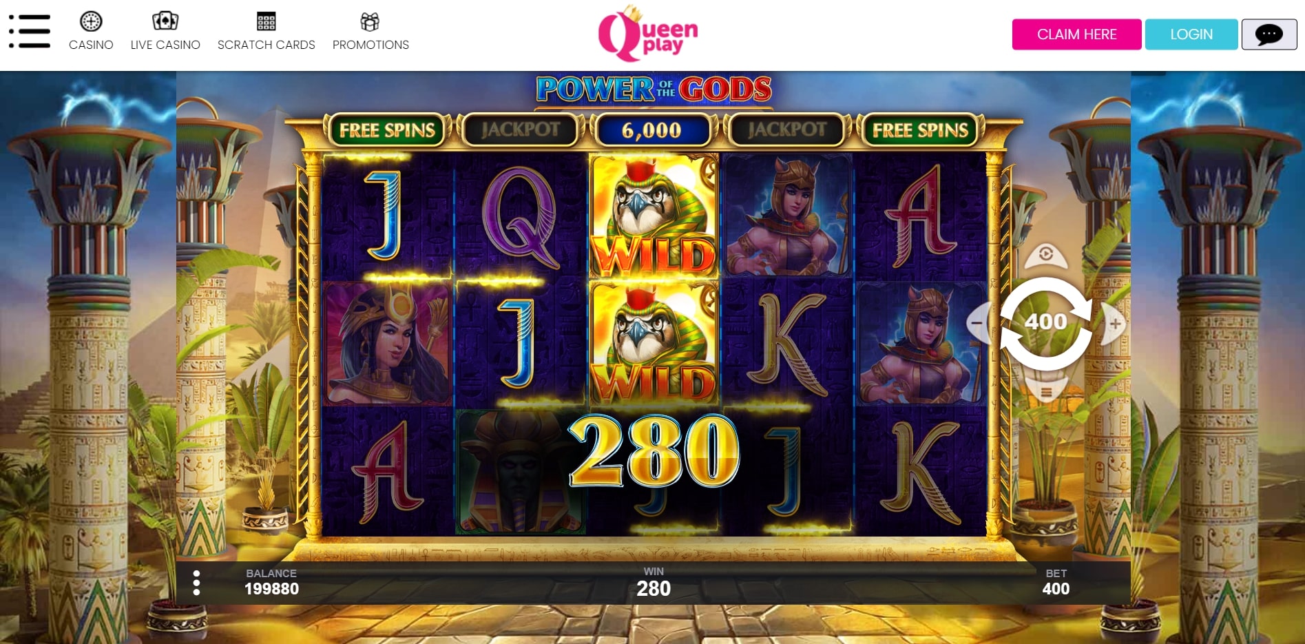 Queen Play Slot Games