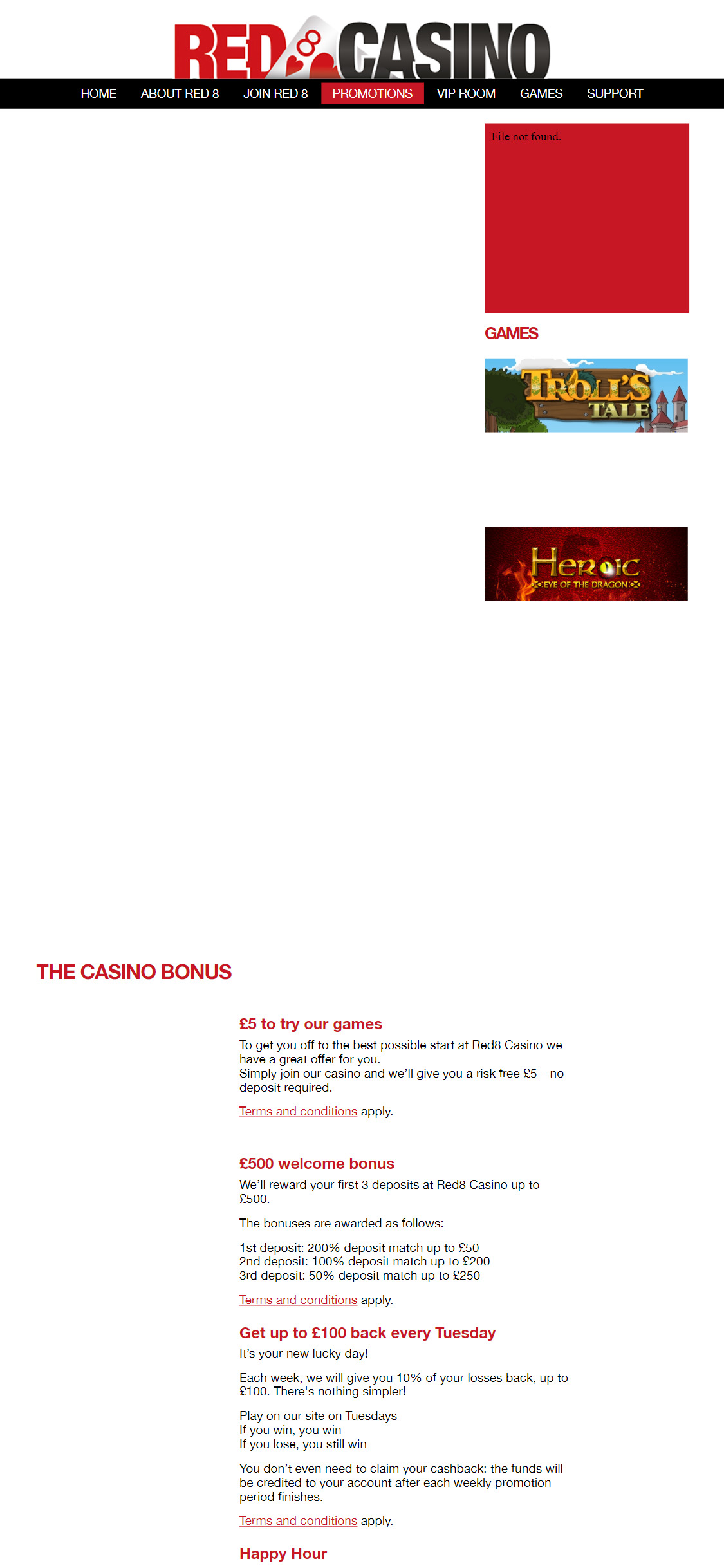 Red 8 Casino Mobile No Deposit Bonus Review