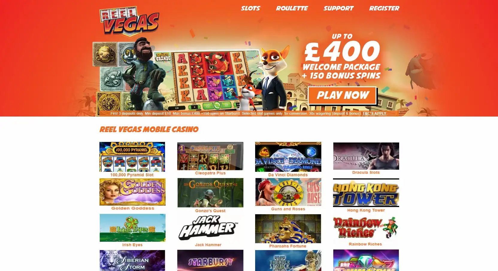 Reel Vegas Casino Review