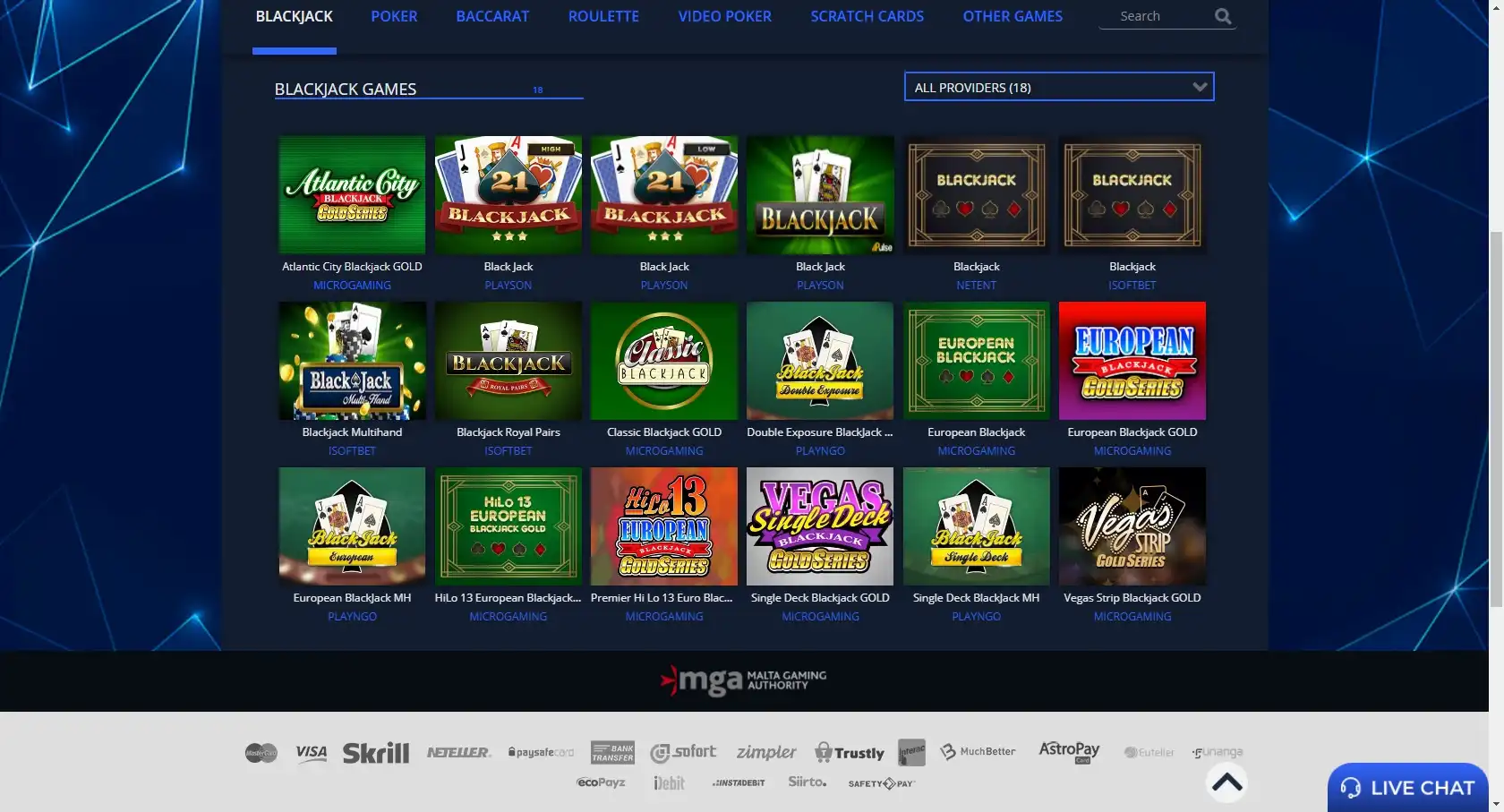 Rembrandt Casino Games