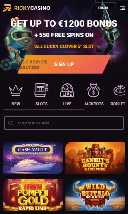 Ricky Casino App