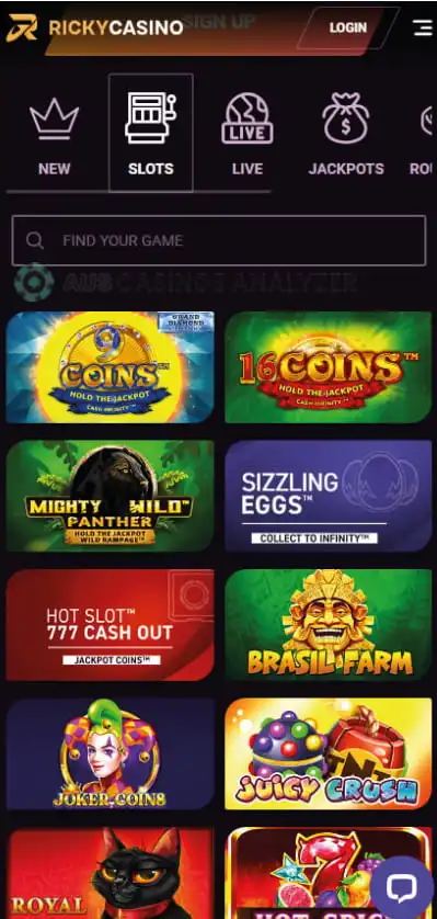 Ricky Casino App