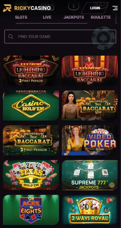 Ricky Casino App