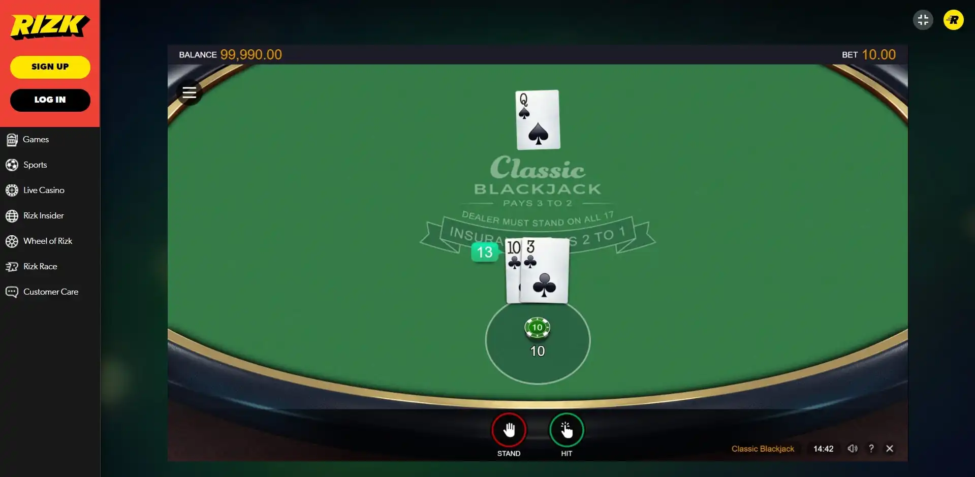 Rizk Casino Slots