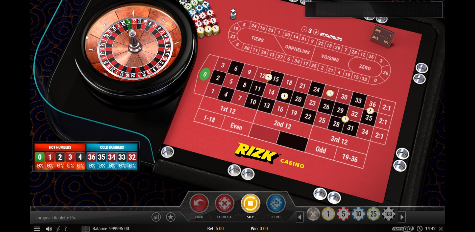 Rizk Casino Casino Games