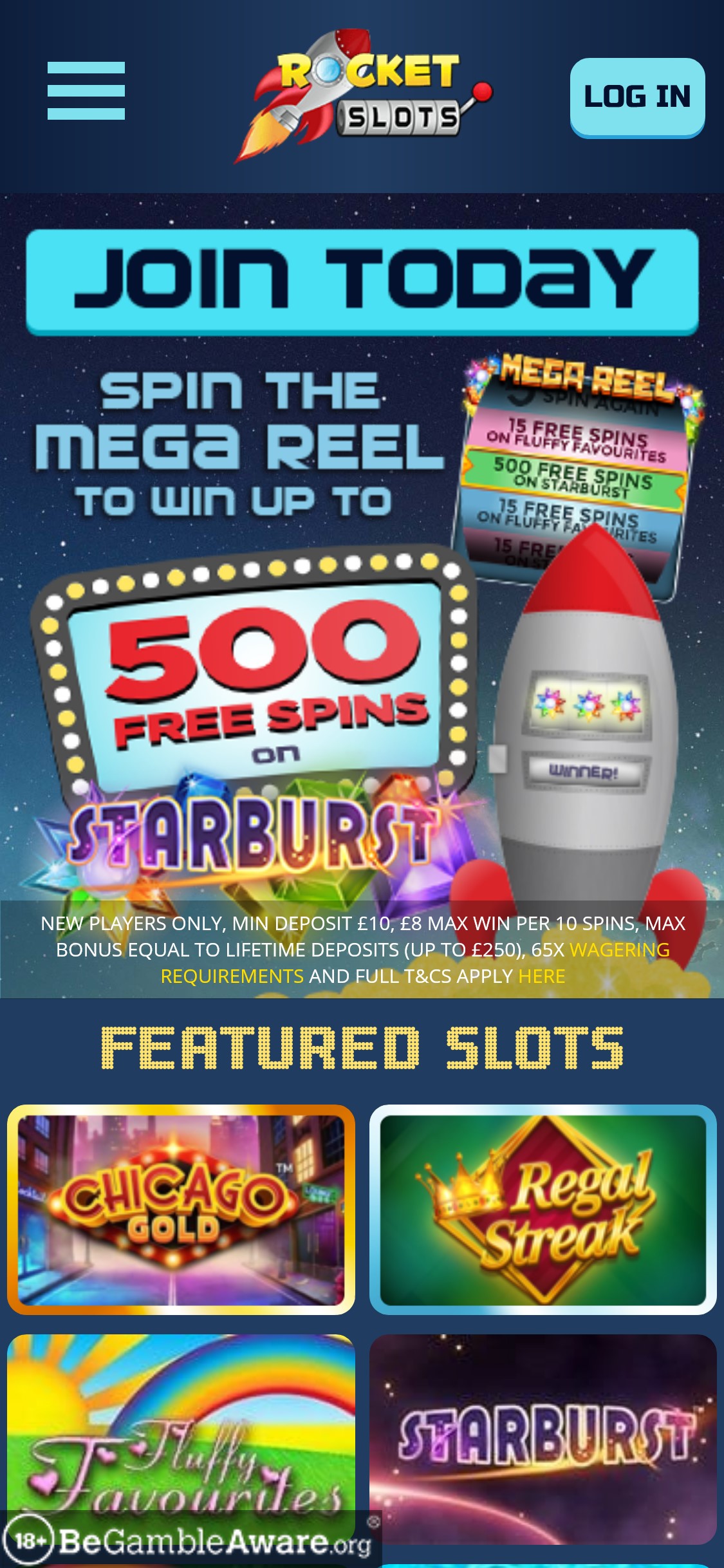 Rocket Slots Casino Mobile Review