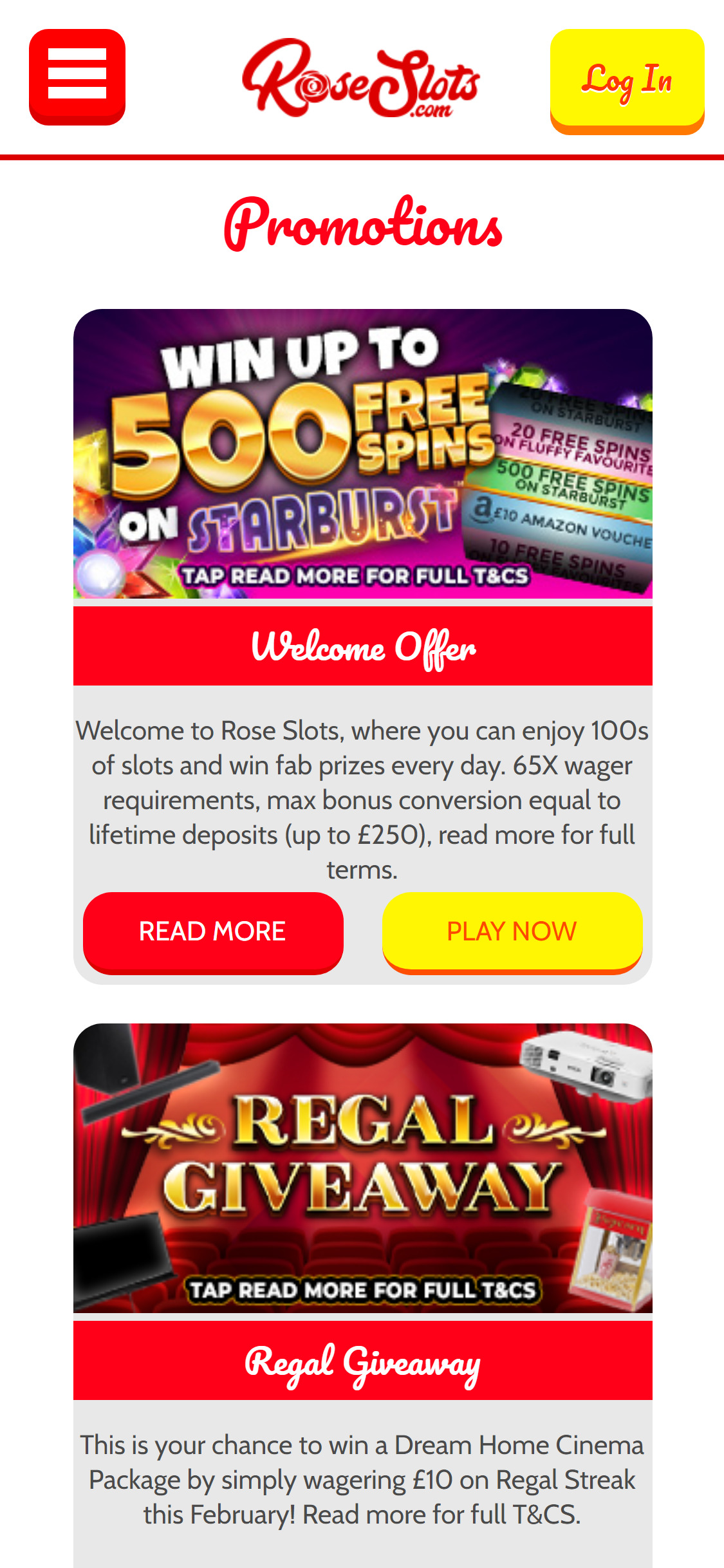 Rose Slots Casino Mobile No Deposit Bonus Review