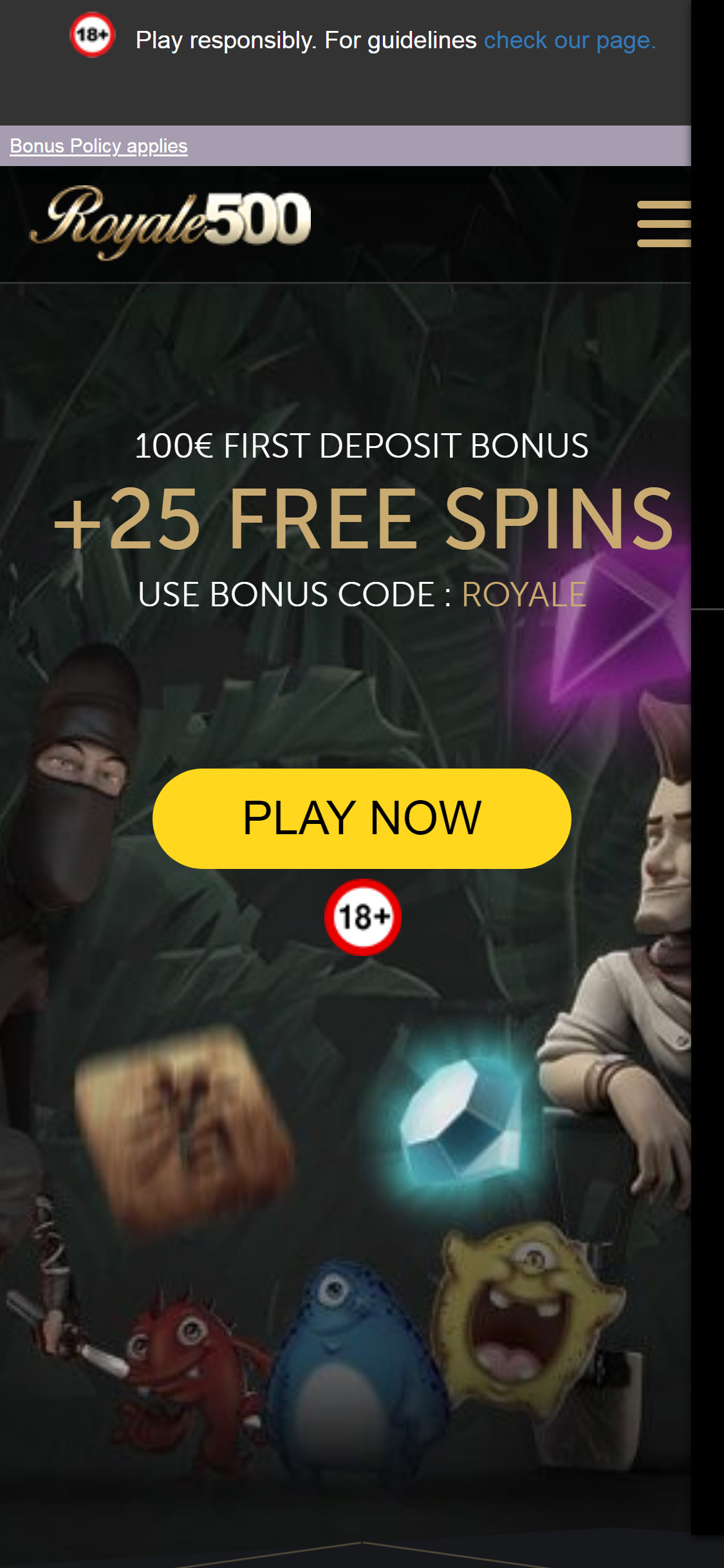 Royale500 Casino Mobile Review