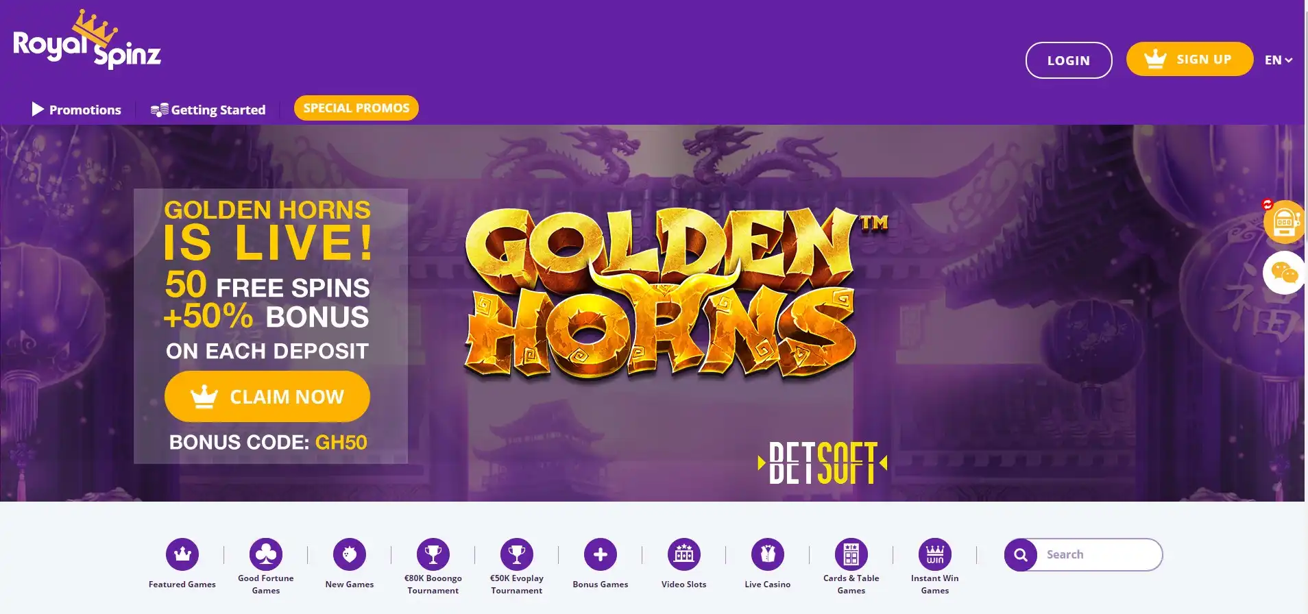 Royal Spinz Casino Review