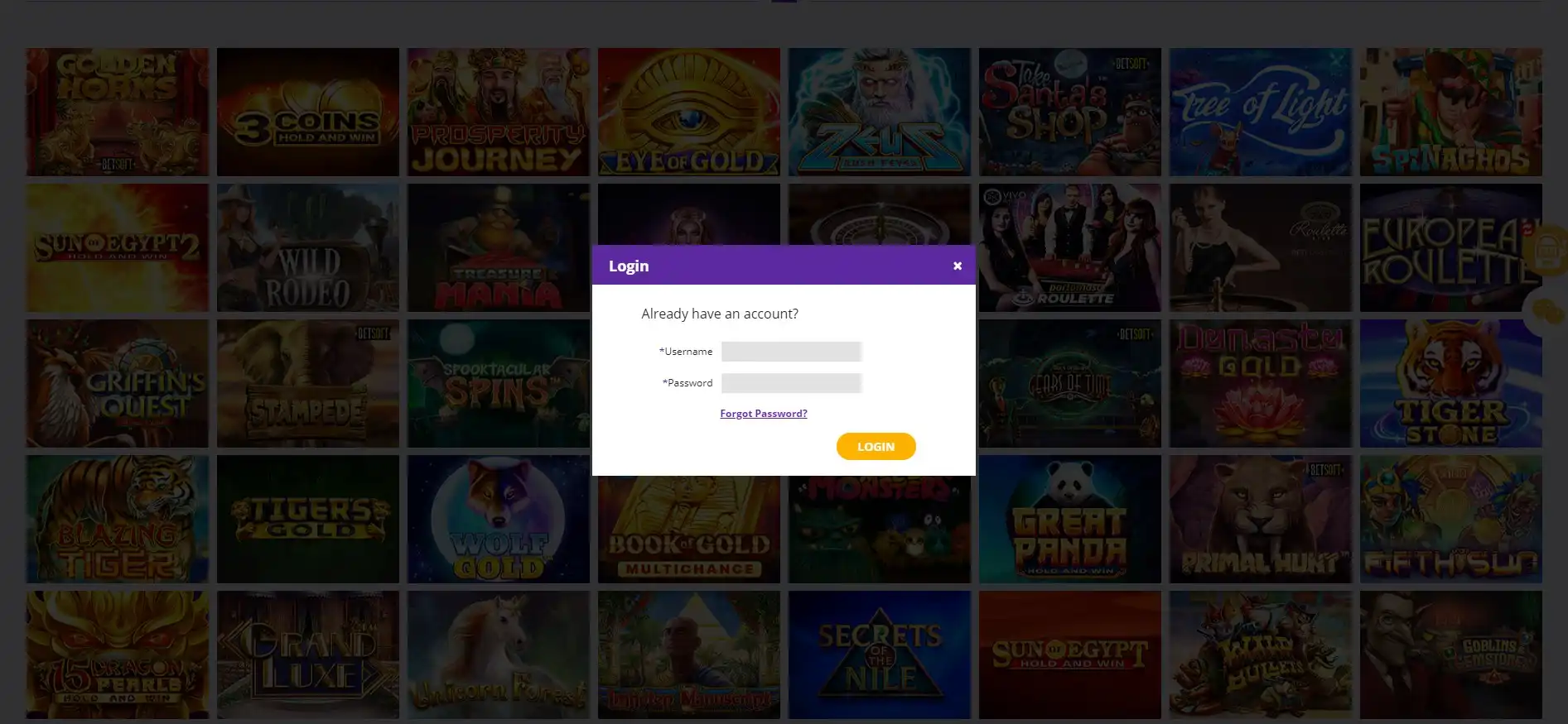 Royal Spinz Casino Login