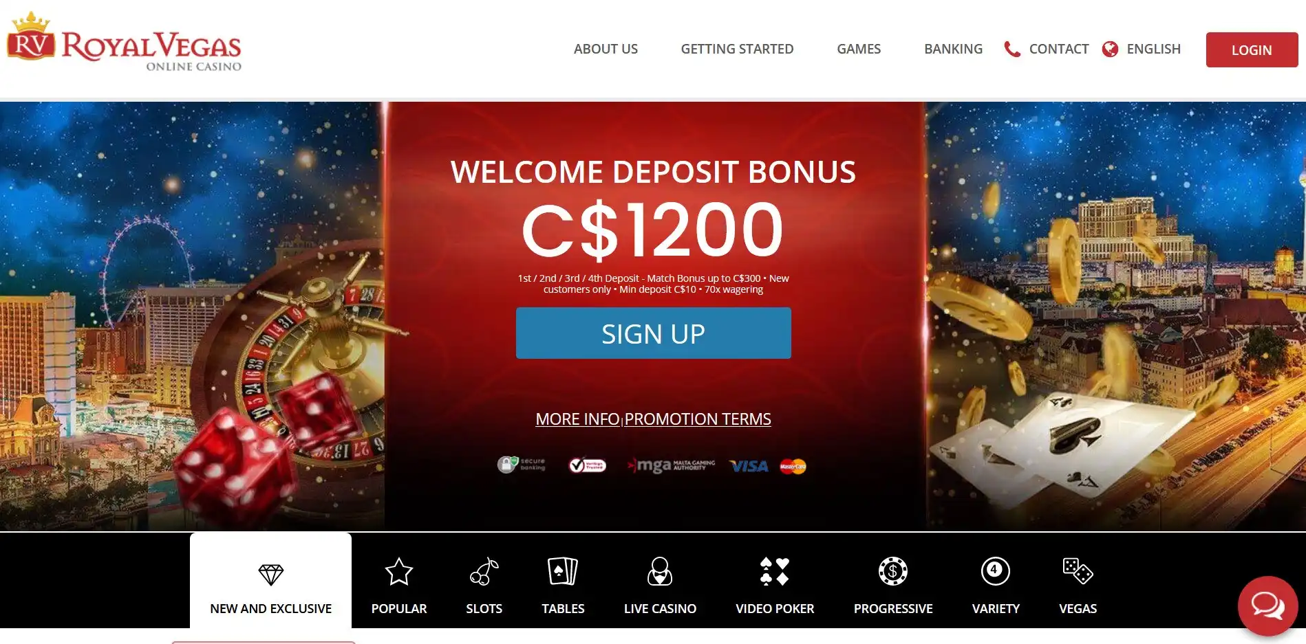 Royal Vegas Casino Review