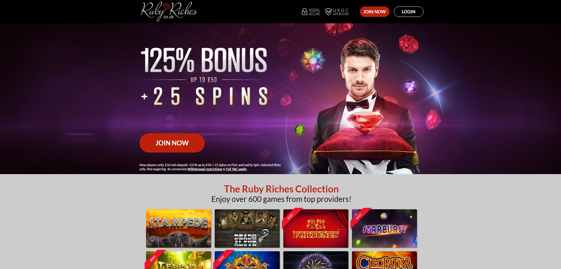 Ruby Riches Casino Review