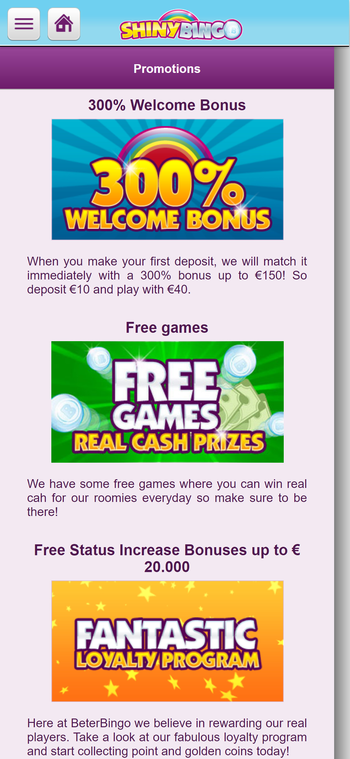 Bingo Games No Deposit Bonus