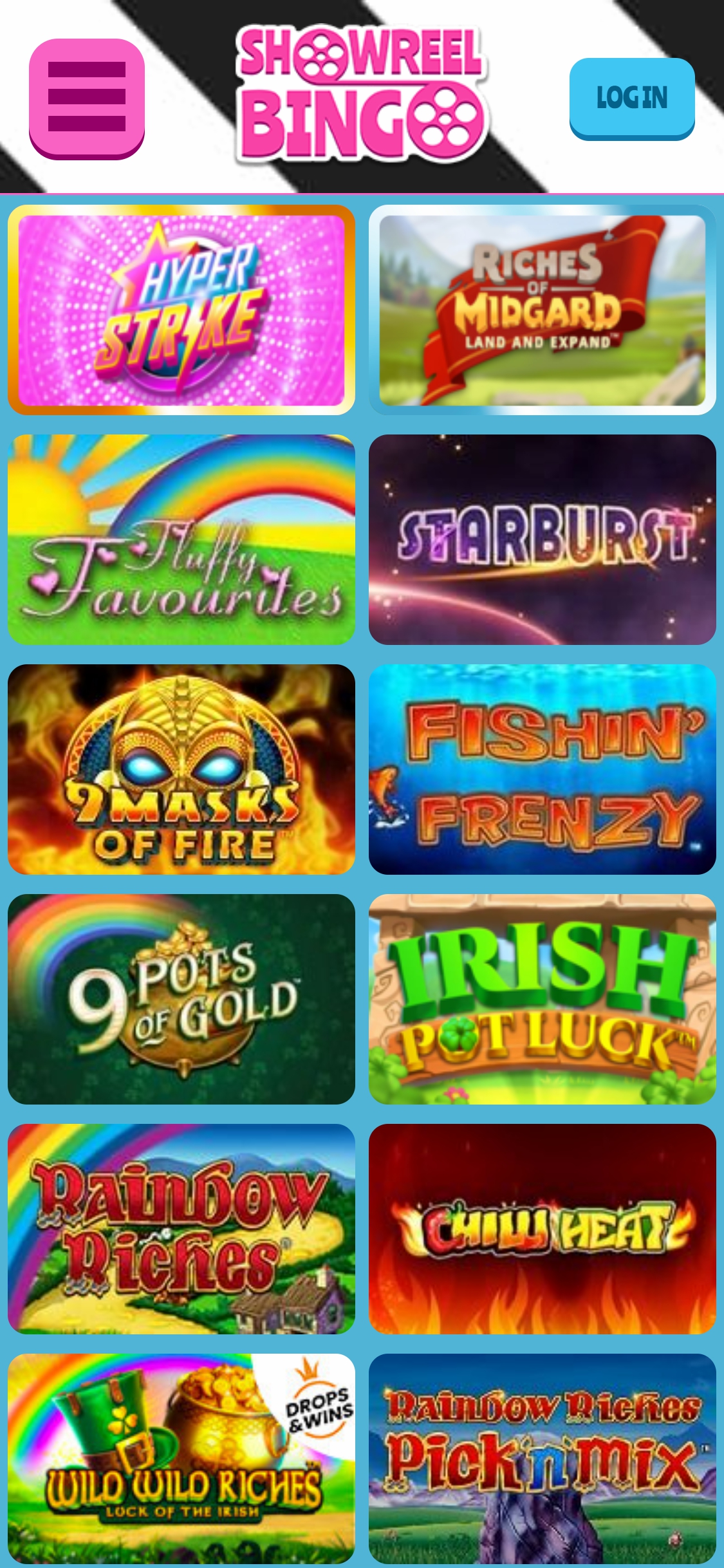 Showreel Bingo Casino Mobile Games Review