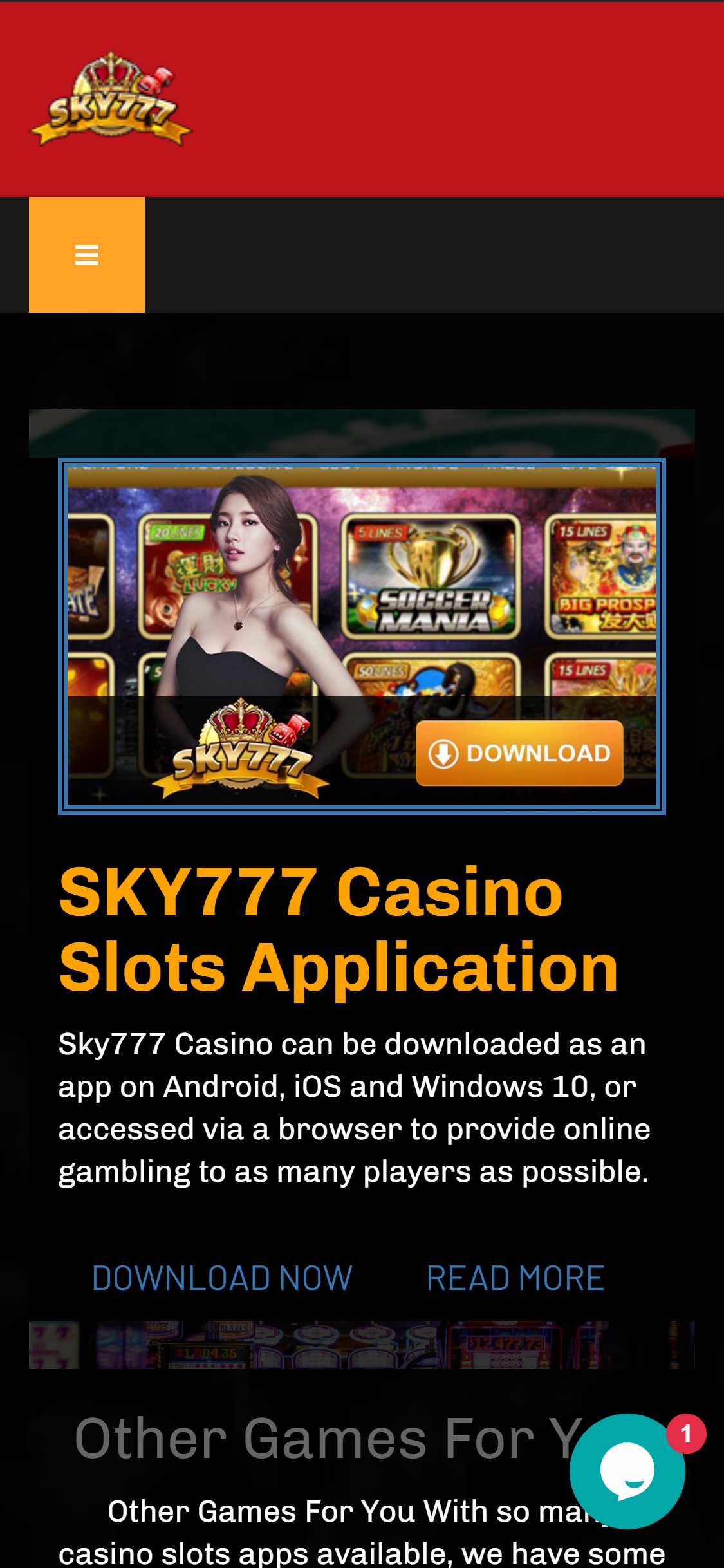 Sky777 Casino Mobile Review