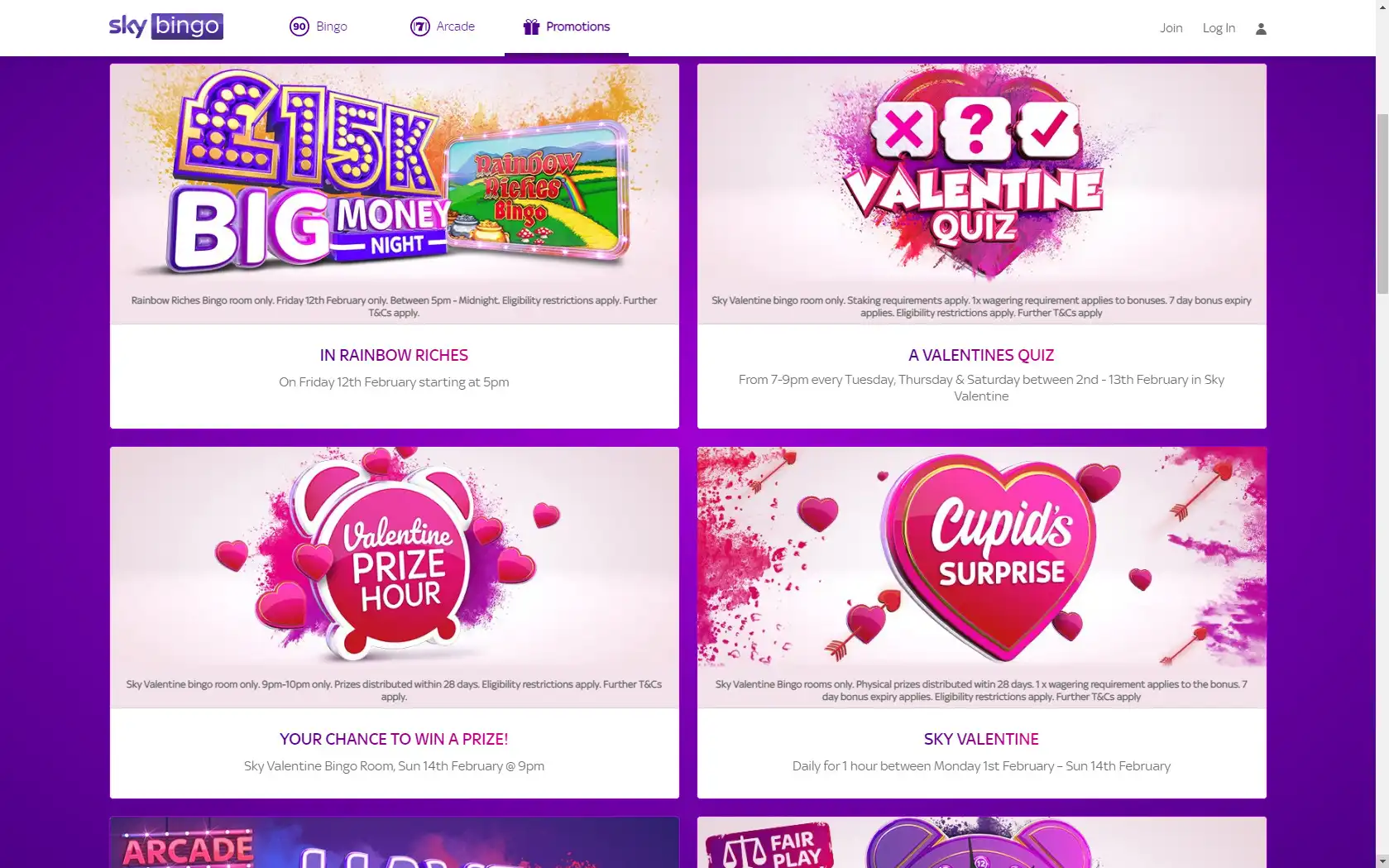 Sky Bingo Casino No Deposit Bonus
