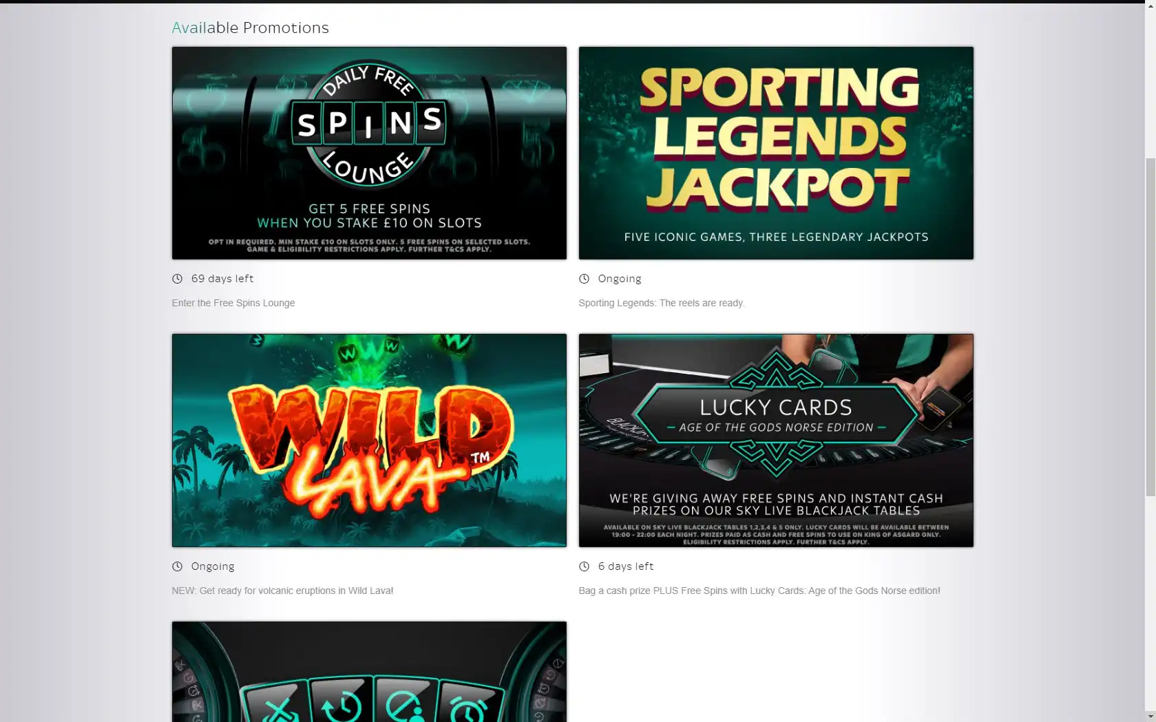 Sky Casino No Deposit Bonus