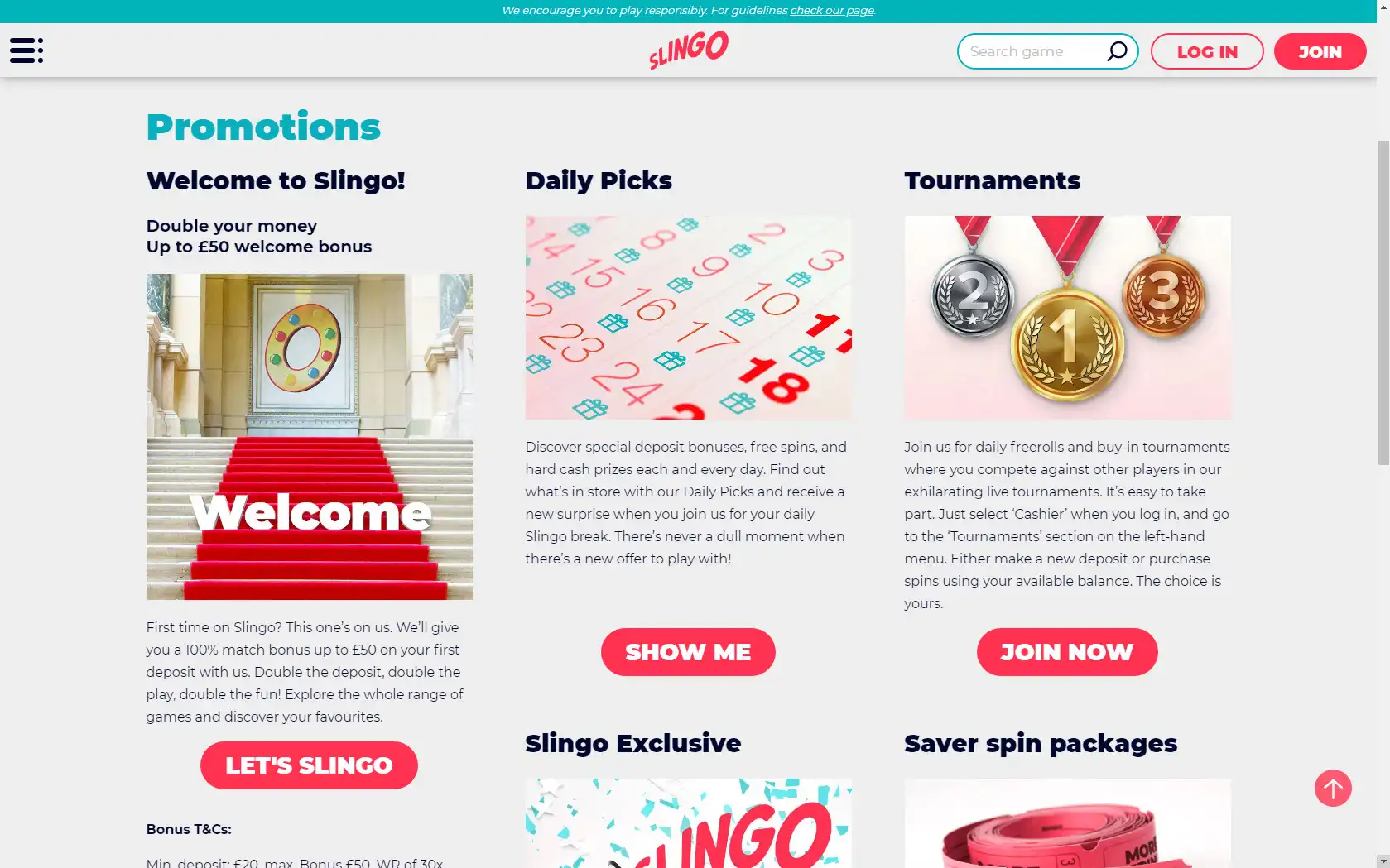 Slingo Casino No Deposit Bonus
