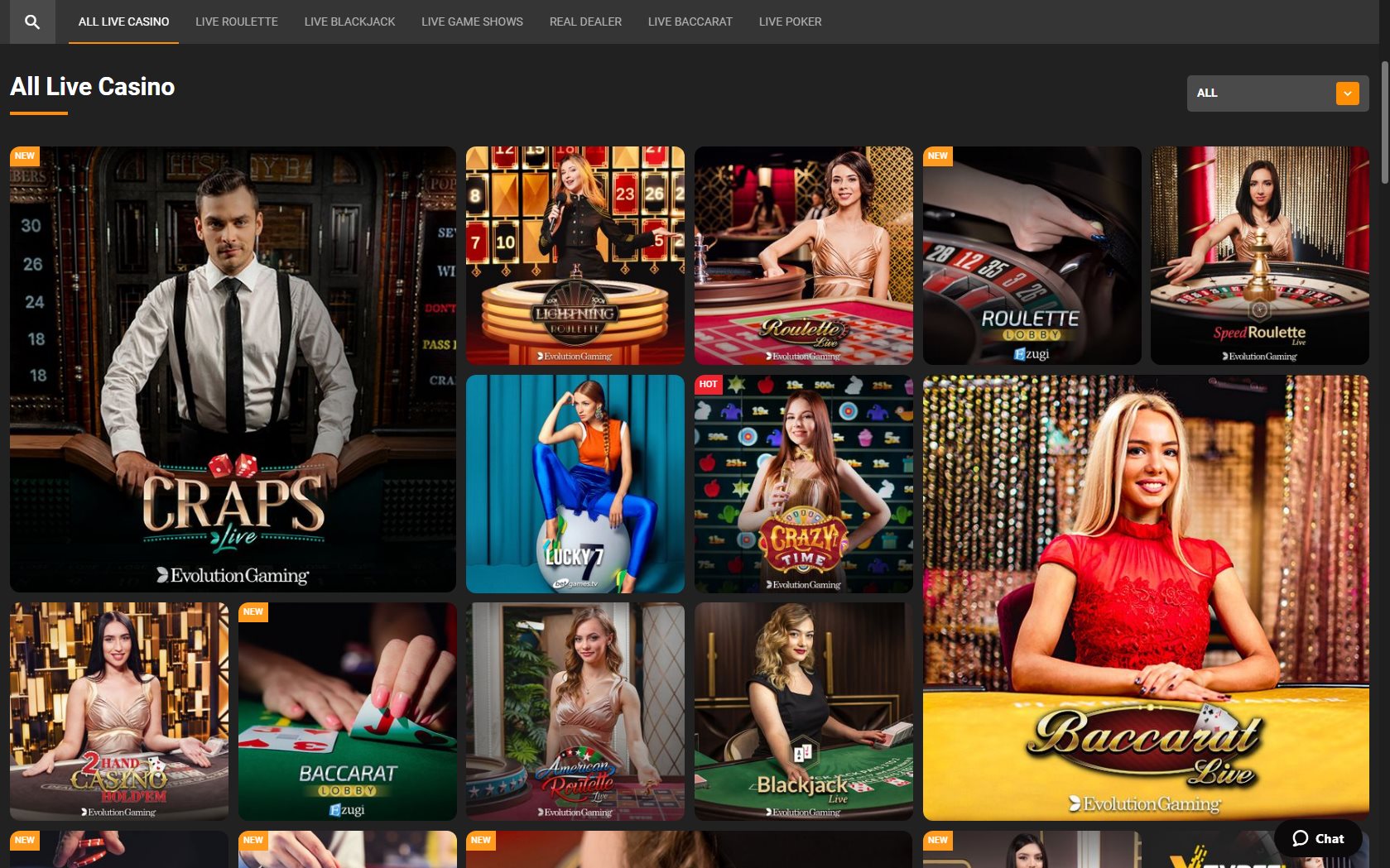 Slot 10 Casino Live Dealer Games