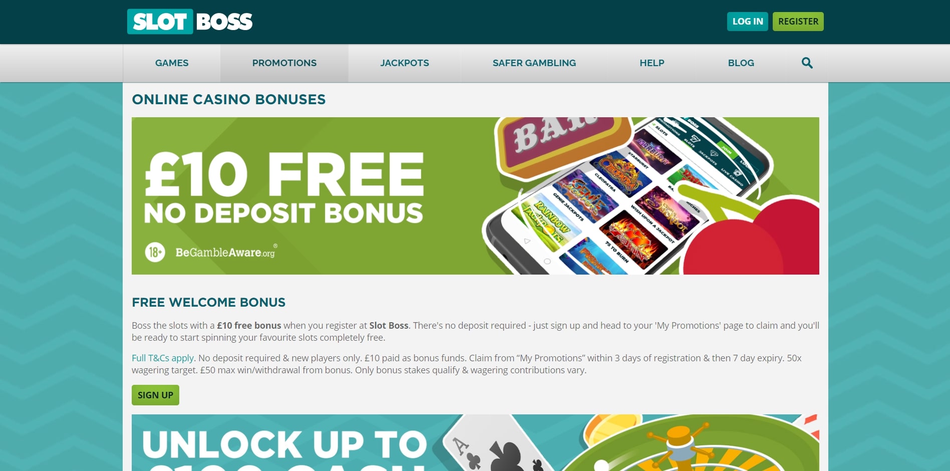 Slot Boss Casino No Deposit Bonus