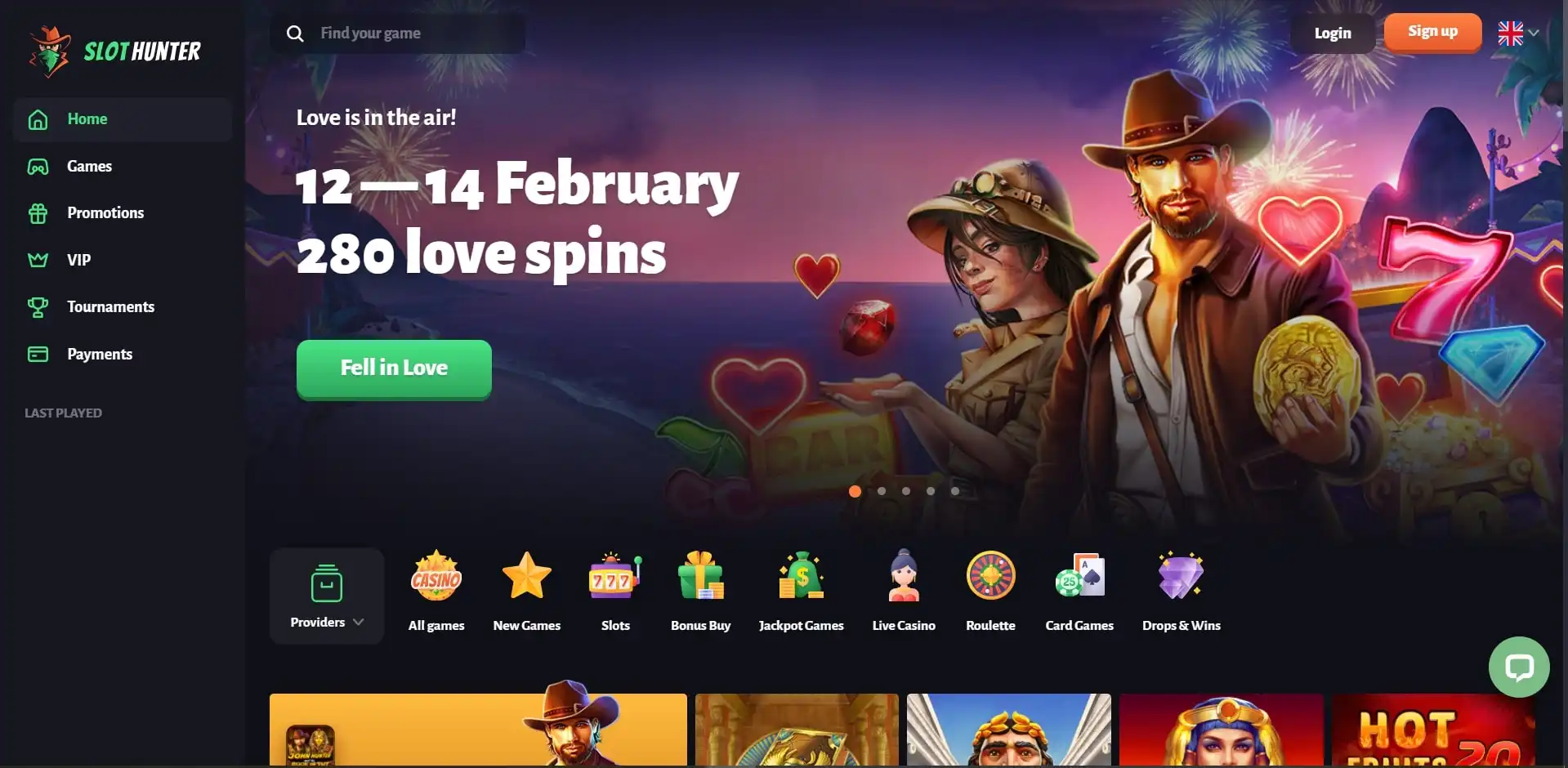 SlotHunter Casino Review