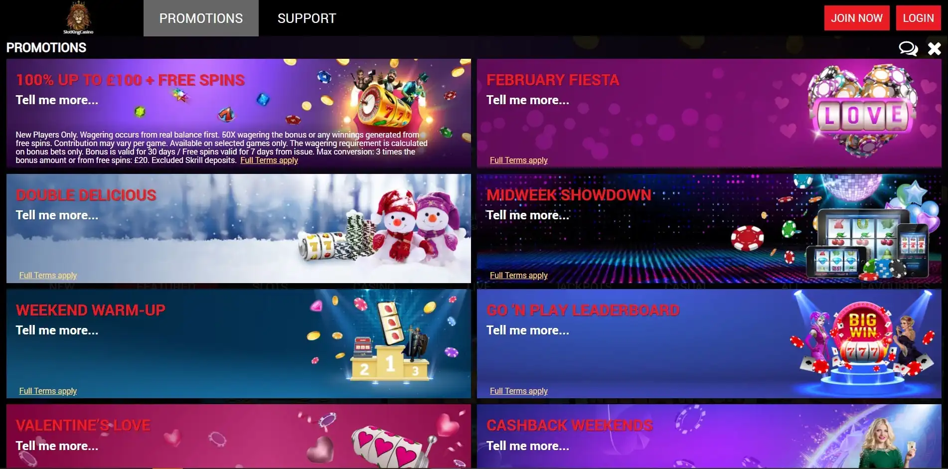 SlotKing Casino No Deposit Bonus