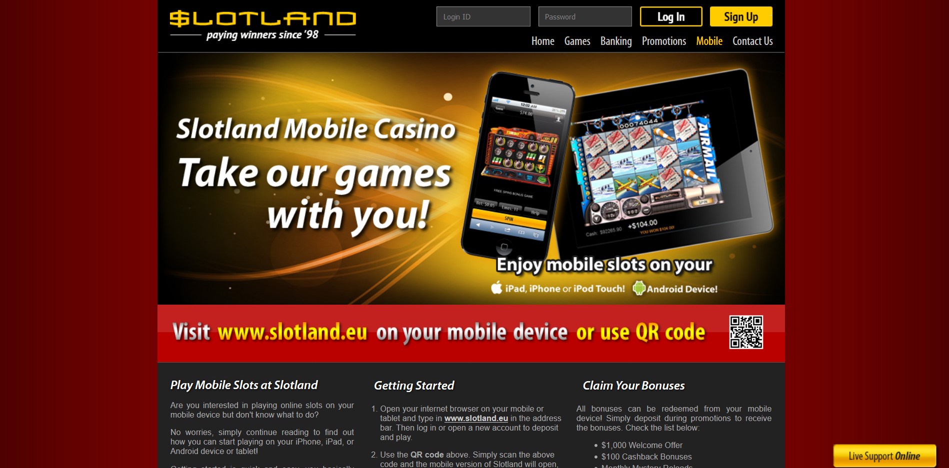 Slot Land Casino App