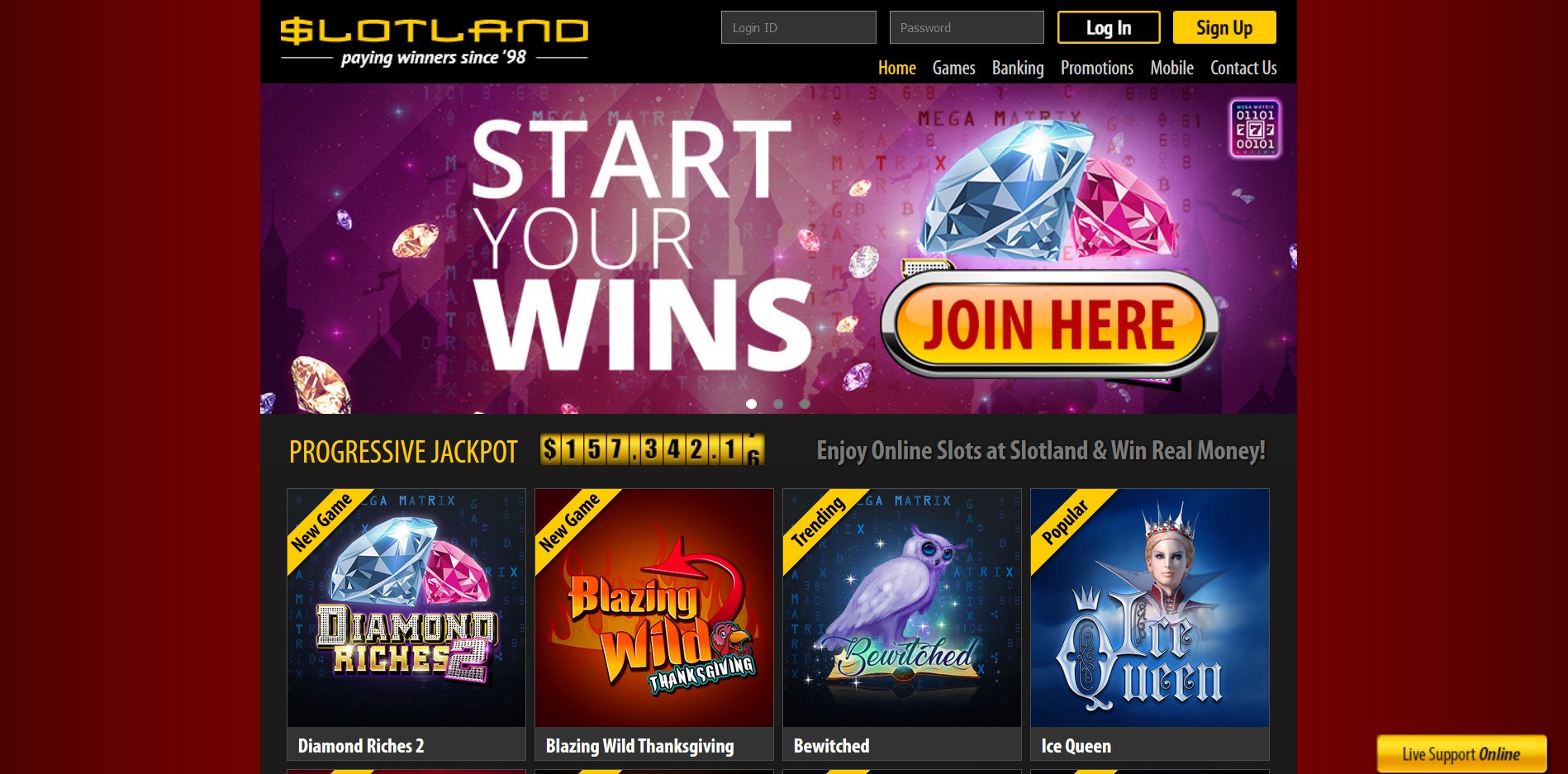 Slot Land Casino Review