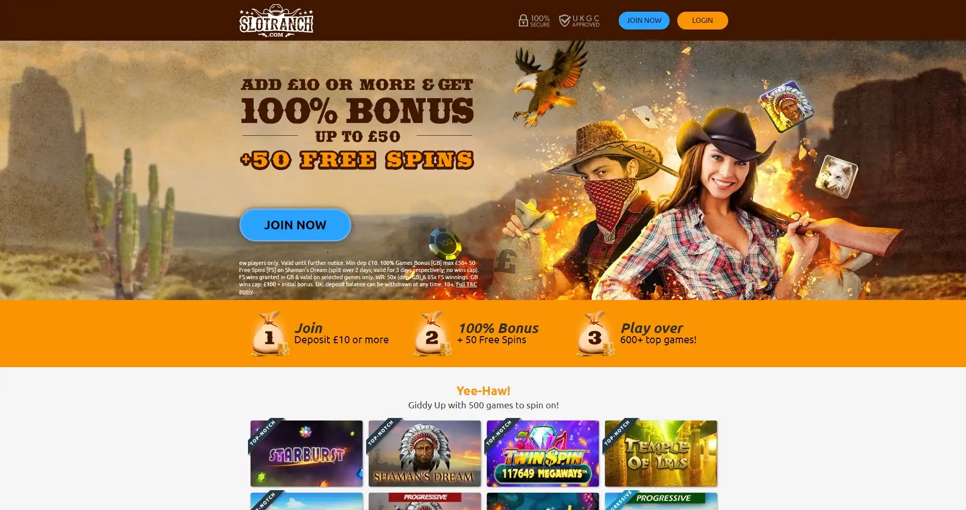 Slot Ranch Casino Review
