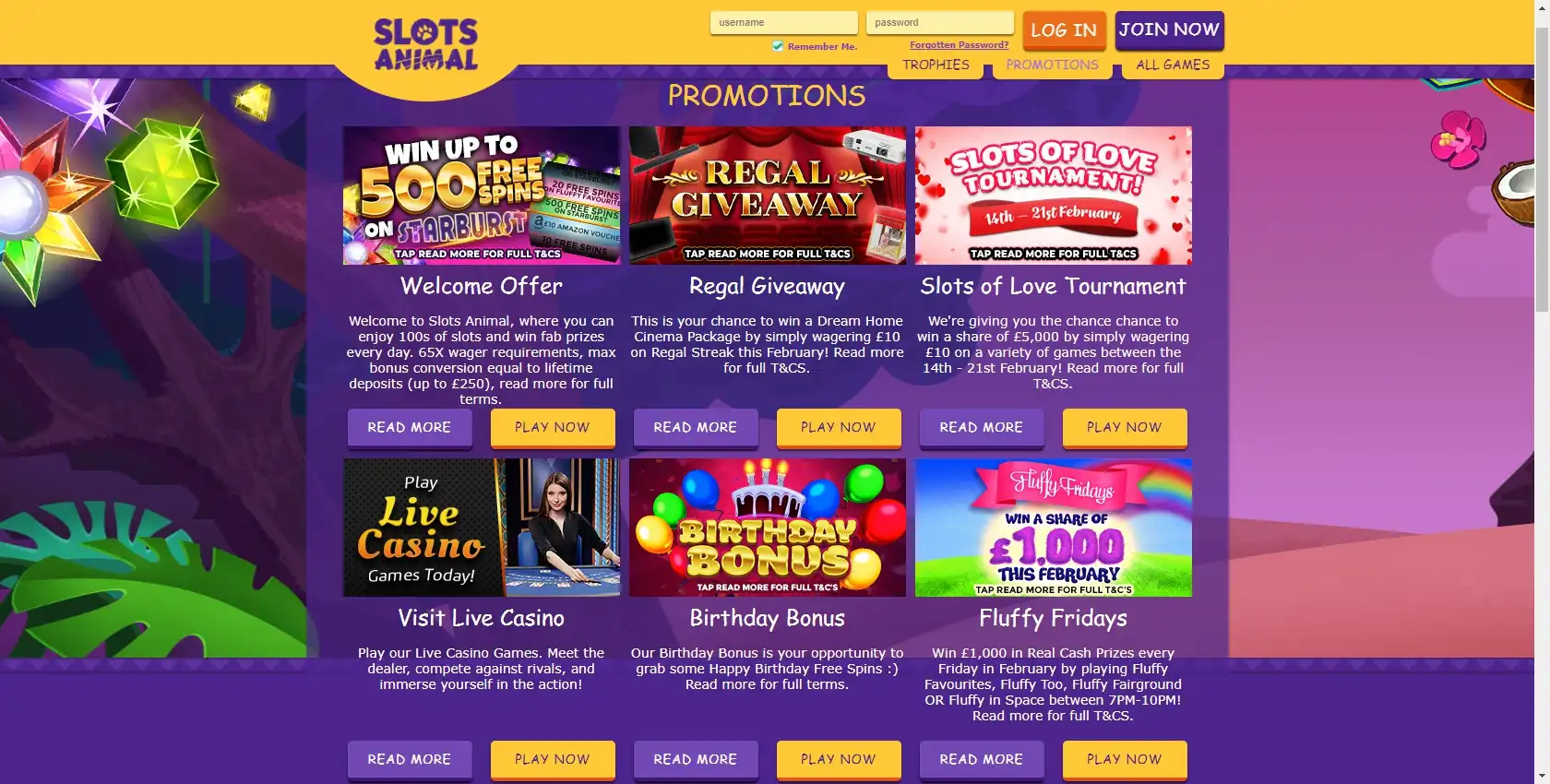 Slots Animal Casino No Deposit Bonus