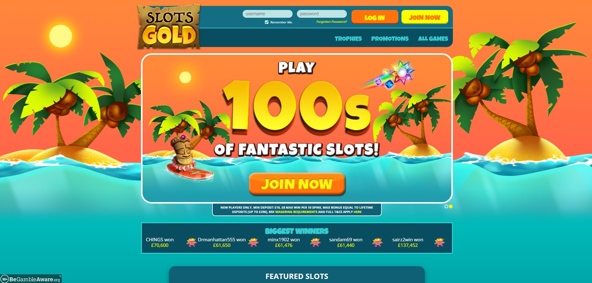 Slots Gold Casino Review