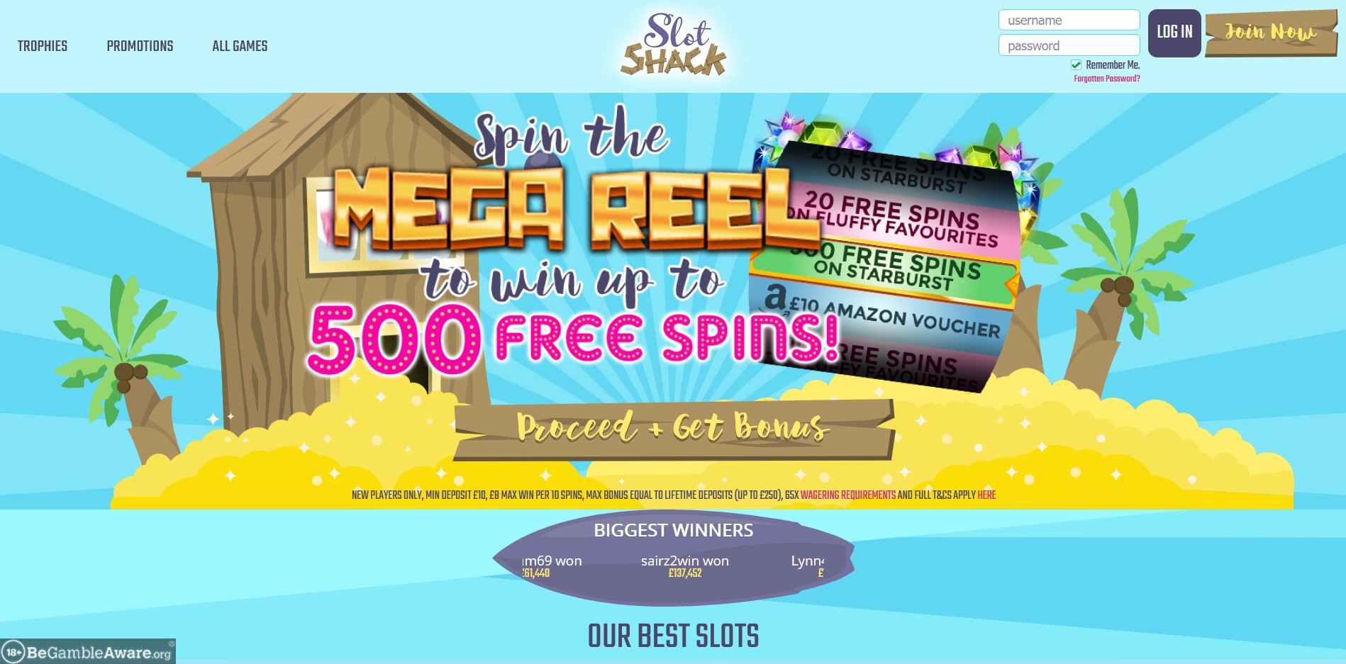 Slot Shack Casino Review