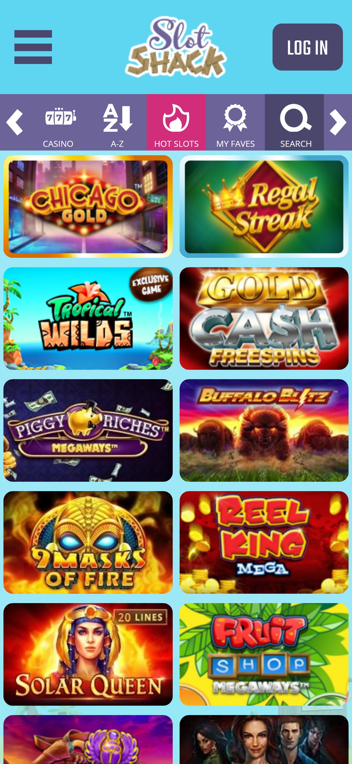 Slot Shack Casino Mobile Games Review