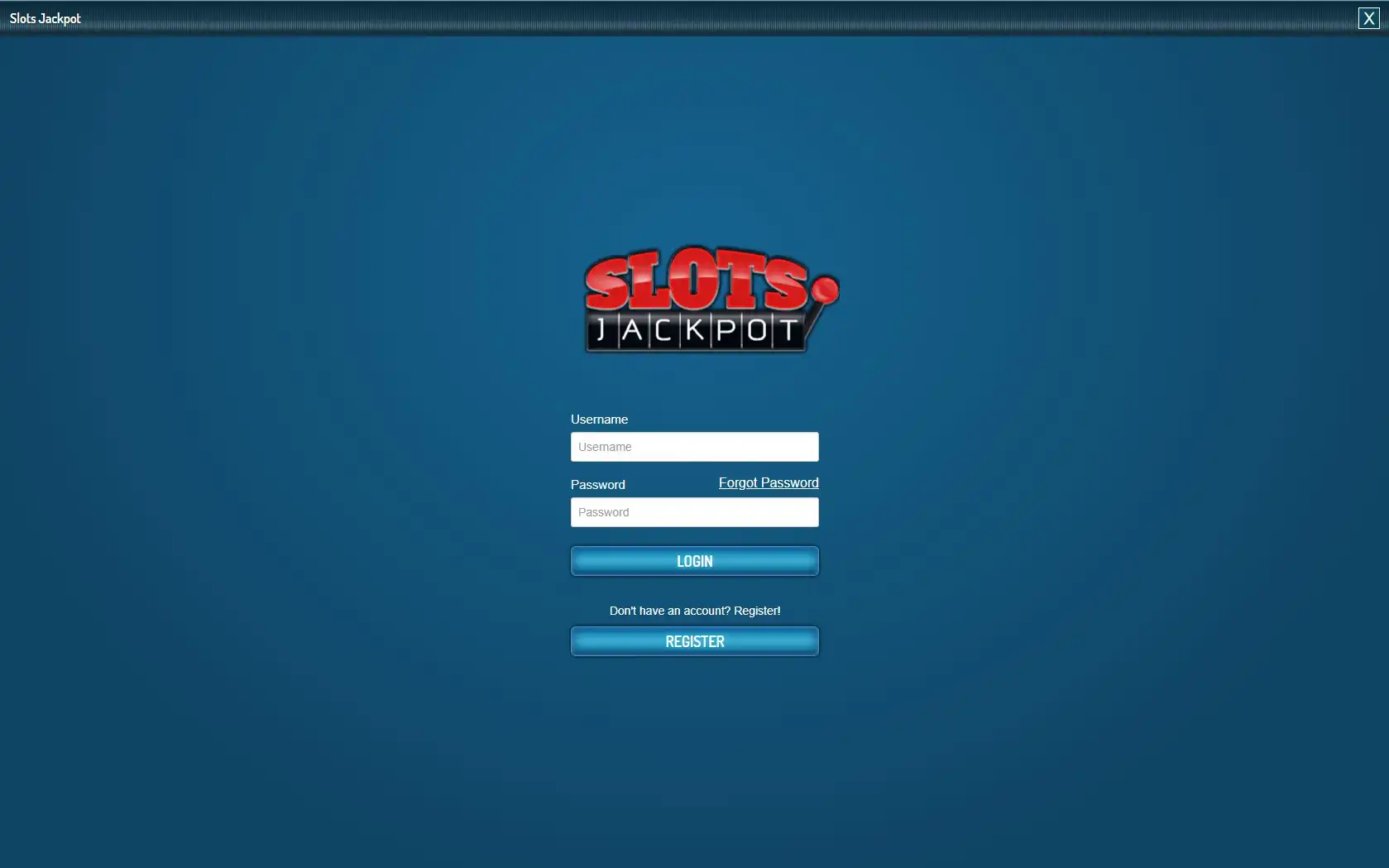 Slots Jackpot Casino Login